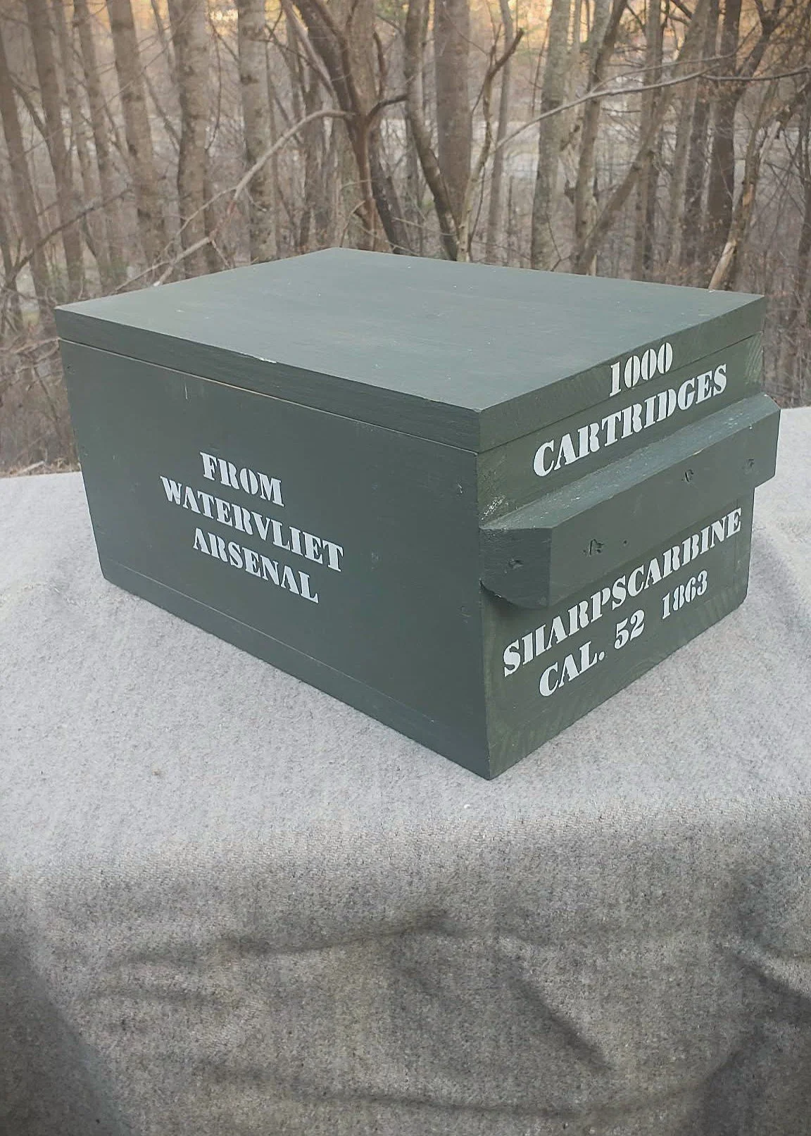 Watervliet Arsenal Ammo Box
