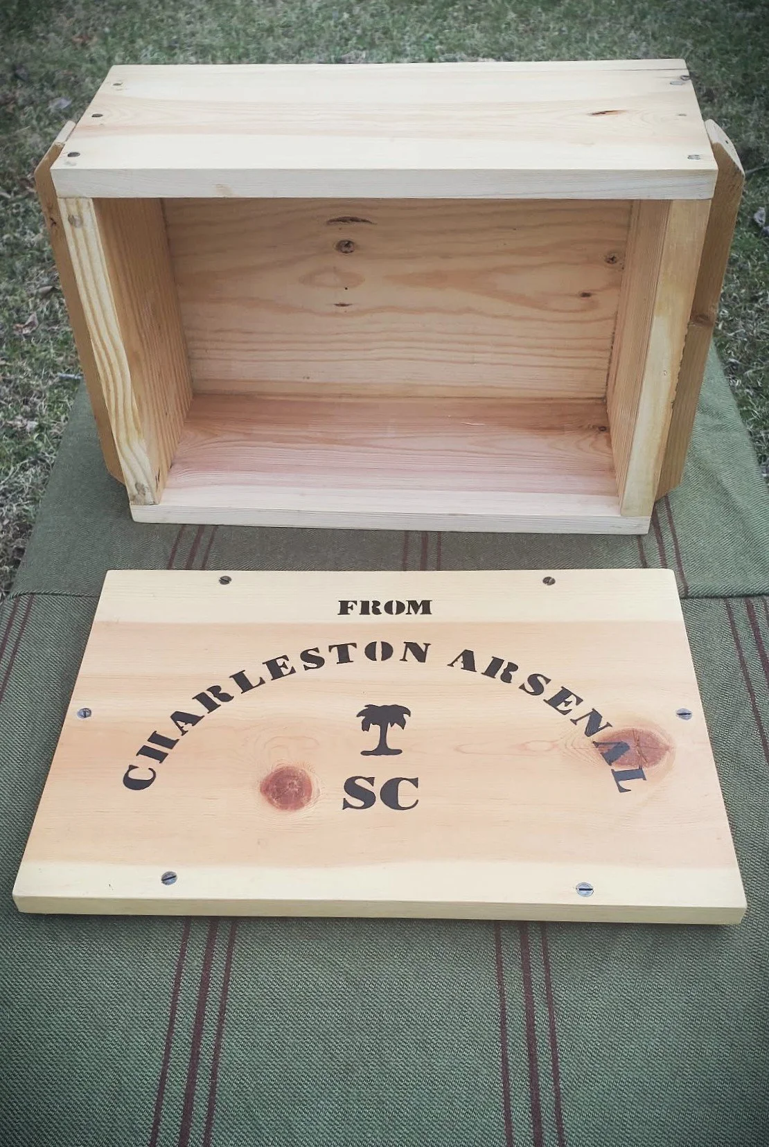 Charleston Arsenal Ammo Box