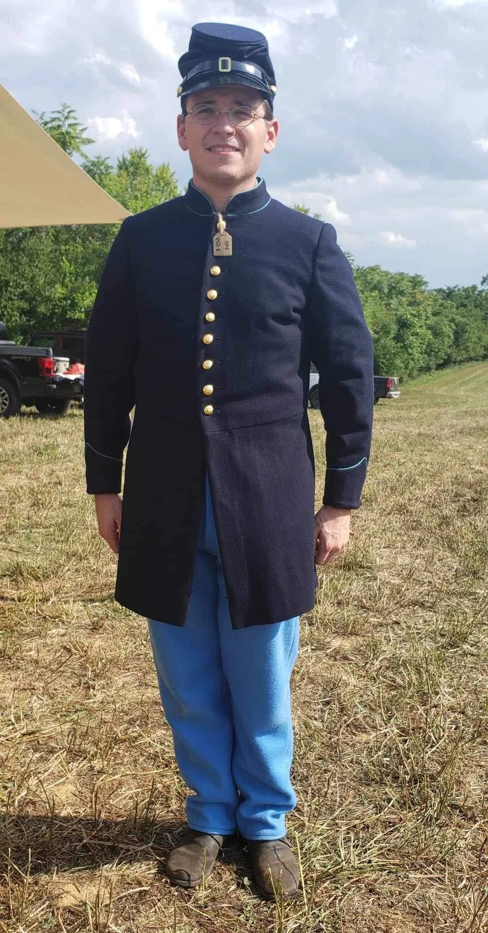 The first one to buy our first Frock Coat made by Nick Sekela.