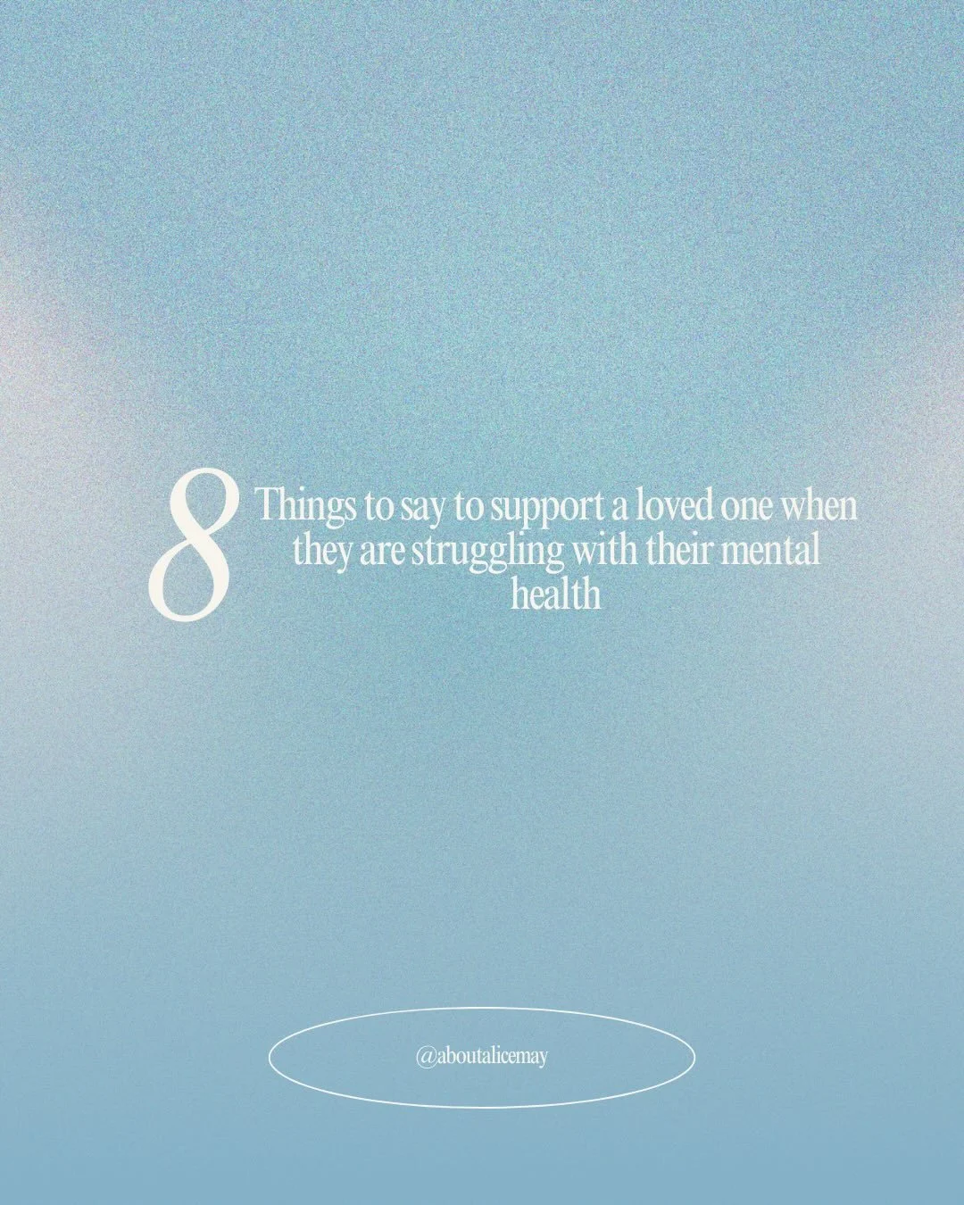 8 things you can say to support a loved one who&rsquo;s struggling 💛
Sometimes it&rsquo;s the simplest words that make the biggest difference.
When someone you love is hurting it&rsquo;s completely natural to want to be able to take their pain away 