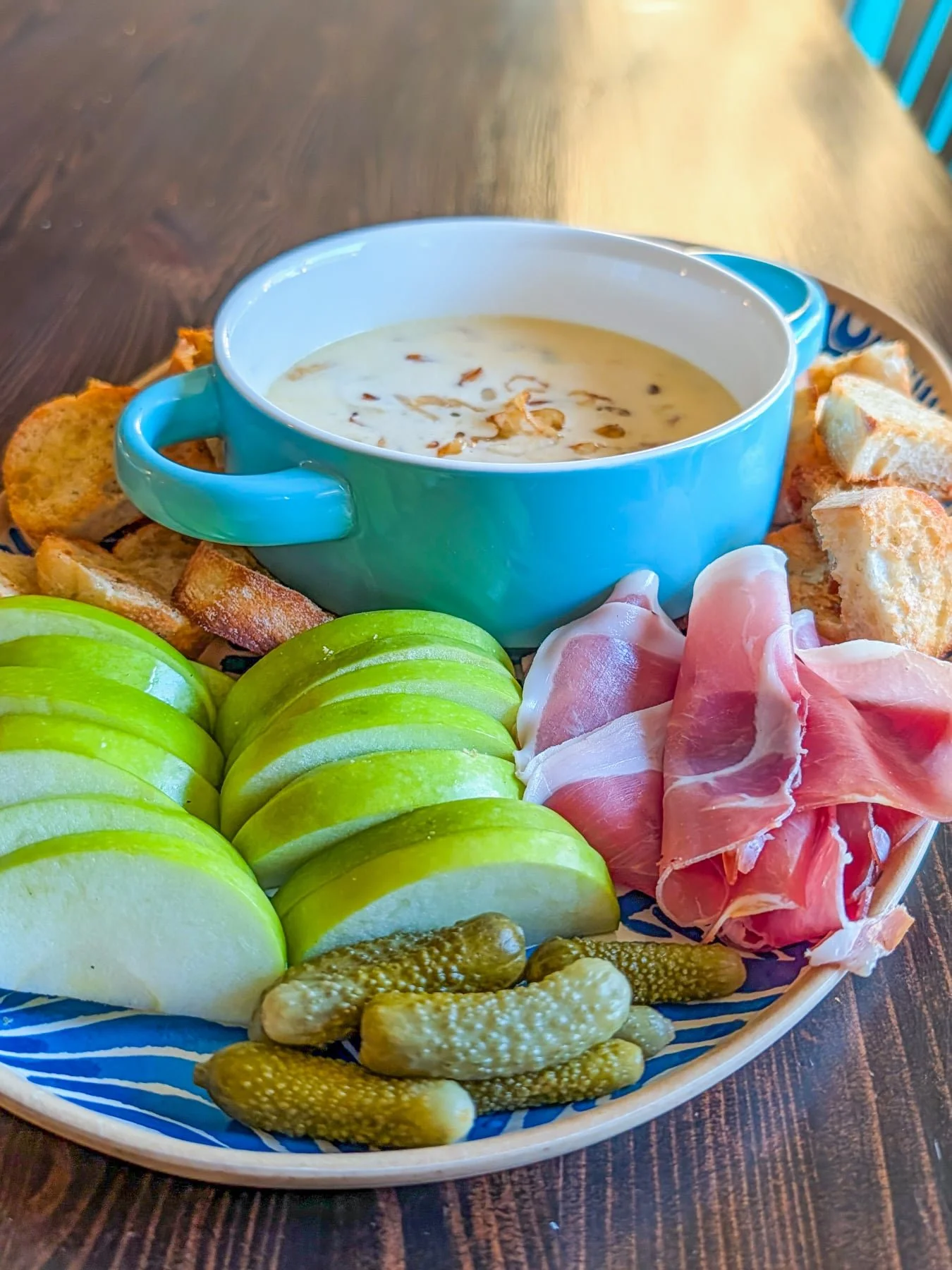 Fondue board I made for Valentine's Day 🌹