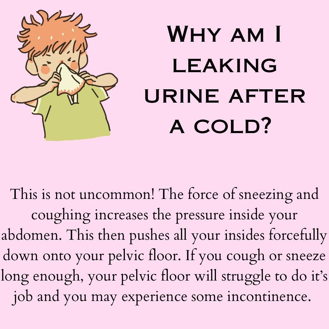 Are you leaking urine after a cold?

If this is you, book in with your pelvic floor physio for a full assessment to stop this from happening! 

#pelvicfloor #incontinence #sui #stressurinaryincontinence #physiotherapy #exercise #pelvicfloorexercises 