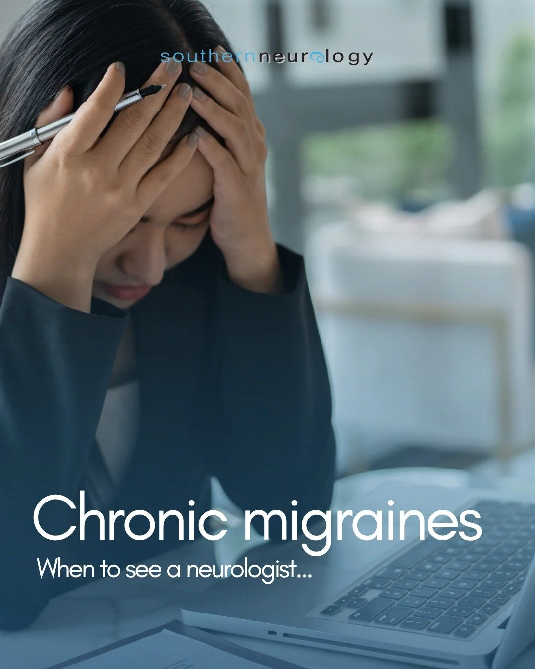 At Southern Neurology, we can help you take control of chronic migraines. From identifying triggers to creating a personalised treatment plan, our neurologists offer expert care. 
For those living with frequent migraines, we also provide botulinum t