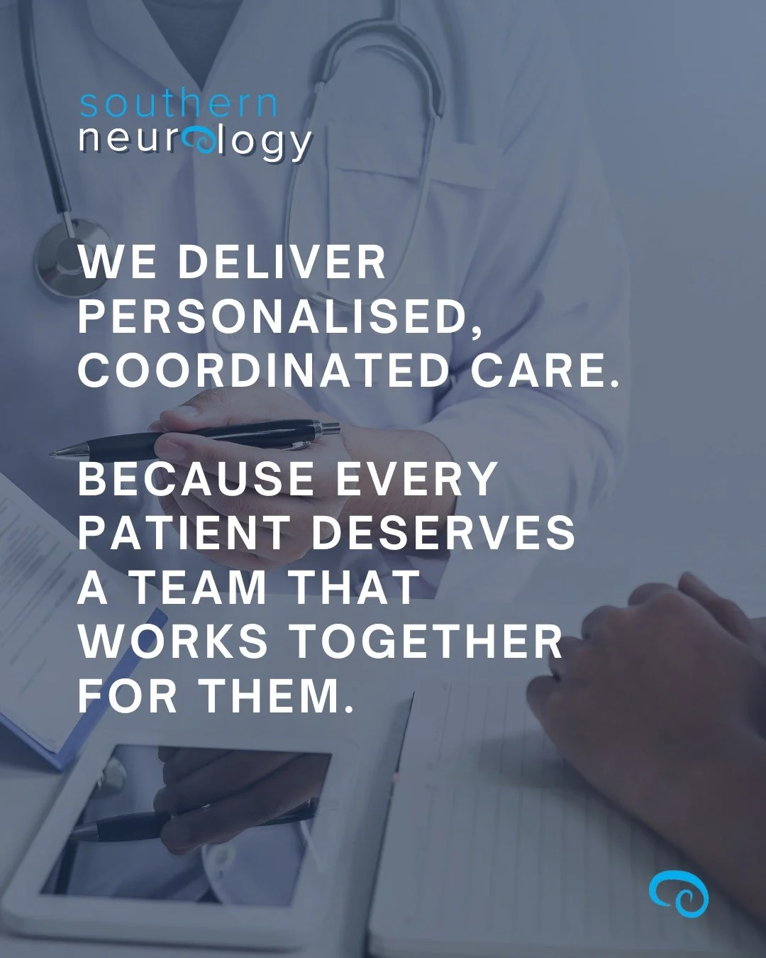 Because you deserve more than just a visit, you deserve a team that truly knows you. Personalised, coordinated care, every step of the way.
#southernneurology #patientcare #neurology