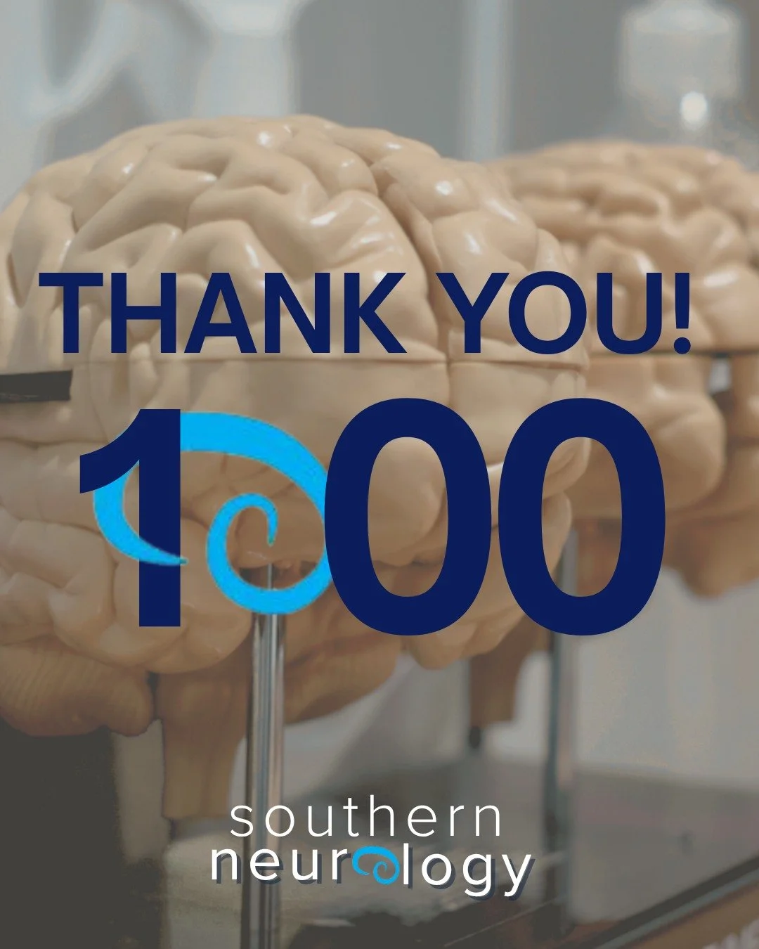 We've hit 1,000 followers! 🎉We started this page to share knowledge, raise awareness, and connect with our community - and you've made it all worthwhile. Thank you for following along. The best is yet to come!✨ #SouthernNeurology #1000Followers #Neu