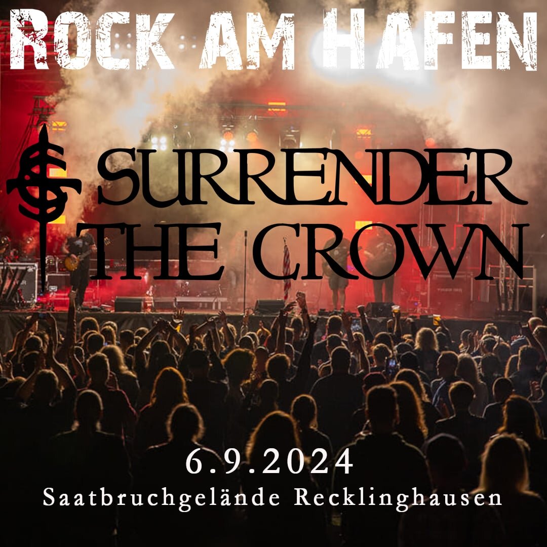 (german version below)

NEW FESTIVAL SHOW 🔥
We're excited to announce that we'll be performing at @rockamhafen on September 6th. 
This festival donates its profits to the local animal shelter in Recklinghausen. 
So, we hope to see you there to rock 