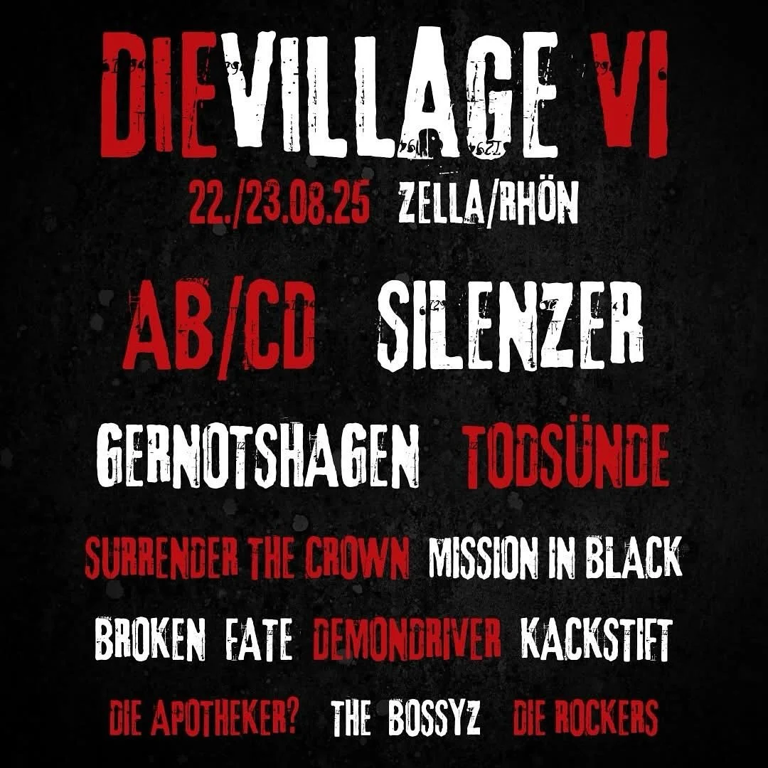 Das letzte Festival f&uuml;r diesen Sommer&hellip;

Wen sehen wir am Samstag bei @Rockdievillage?

#festival #metal #rock #livemusic