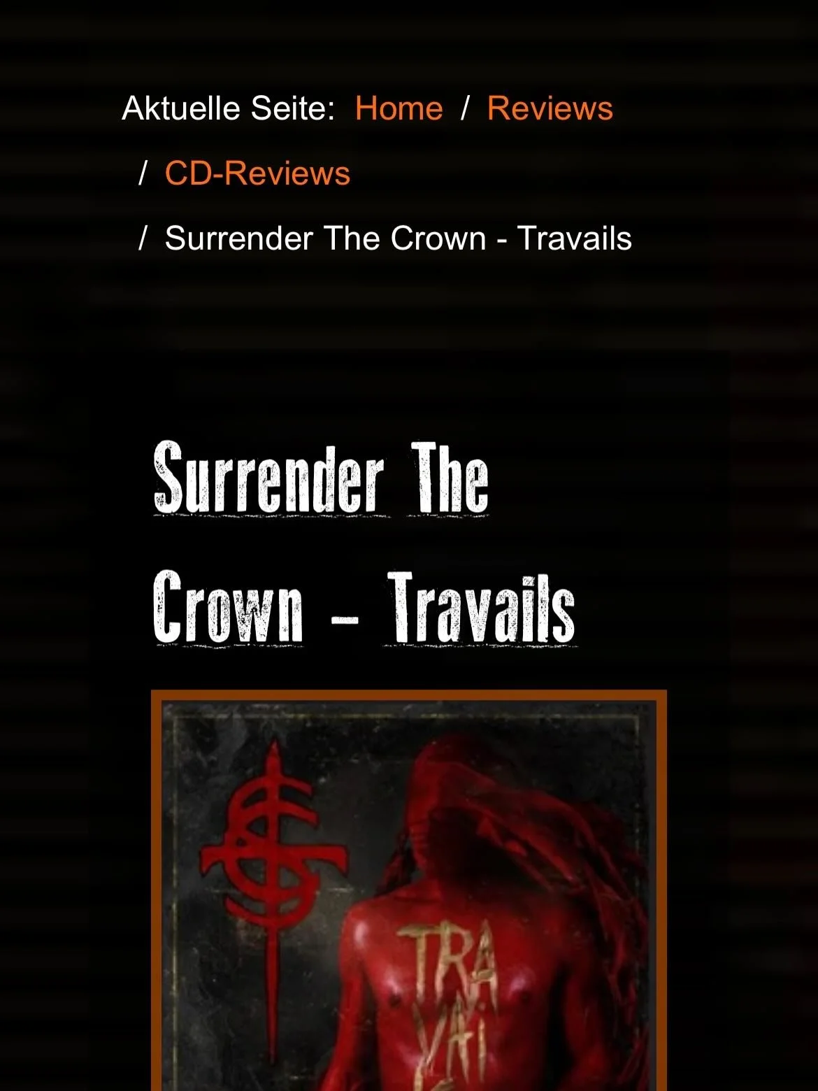 Zu Beginn des Jahres ist TRAVAILS von dem lieben Maik im @neckbreaker.musikmagazin zu seinem Album des Jahres gek&uuml;rt worden. 🎉

Das freut uns sehr! 

Den Link zum Review findet ihr in der Bio.

#newalbum #albumoftheyear #review #metal