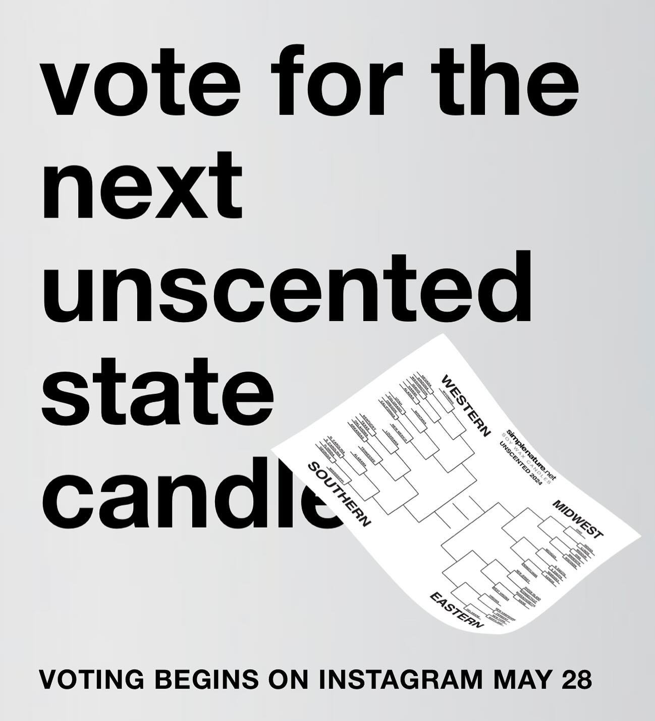 It&rsquo;s time to give Ohio a chance. Voting for the next unscented candle begins May 28th on Instagram. 
Fill out and post your bracket before Monday and get a 20% off code. Fill out a perfect bracket and you&rsquo;ll win 5 free candles. 
Download 