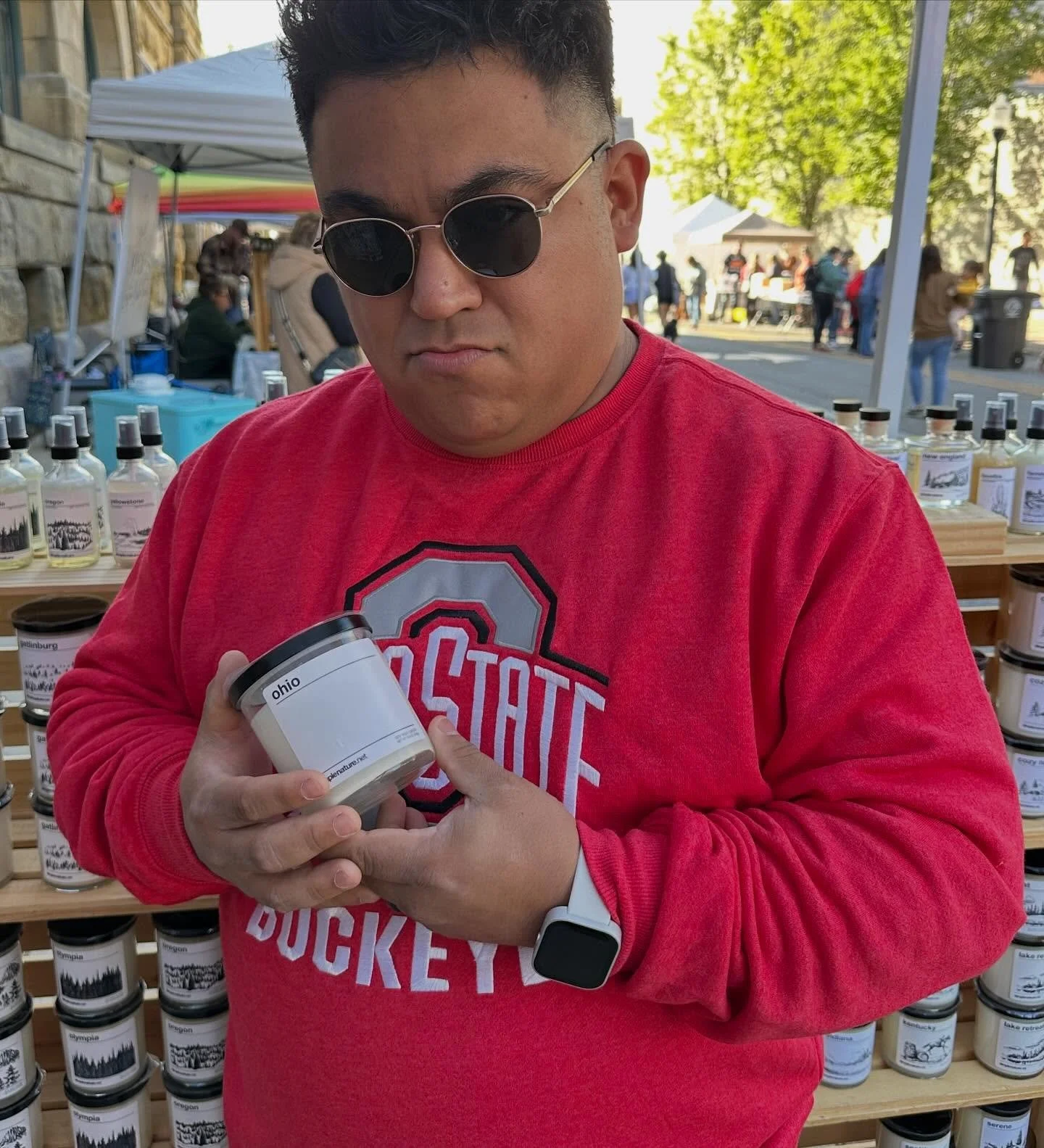 Unscented&mdash;just like Ohio&rsquo;s hopes this year.

Thanks for being a good sport @austinochoa__