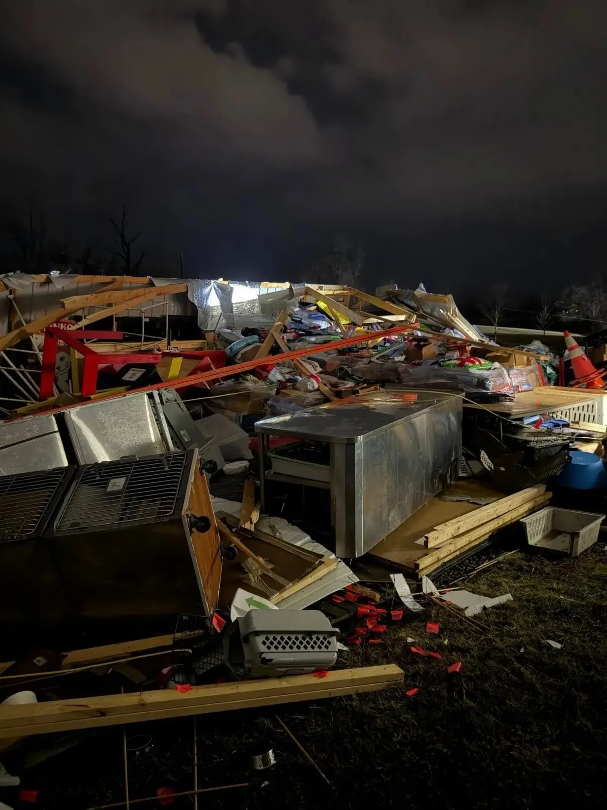 $500 going to help aid in Monroe County Humane Association damage!
Last night, Bloomington was hit hard by severe storms, with tornado damage reported across the area. The Monroe County Humane Association building sustained significant damage.
All of