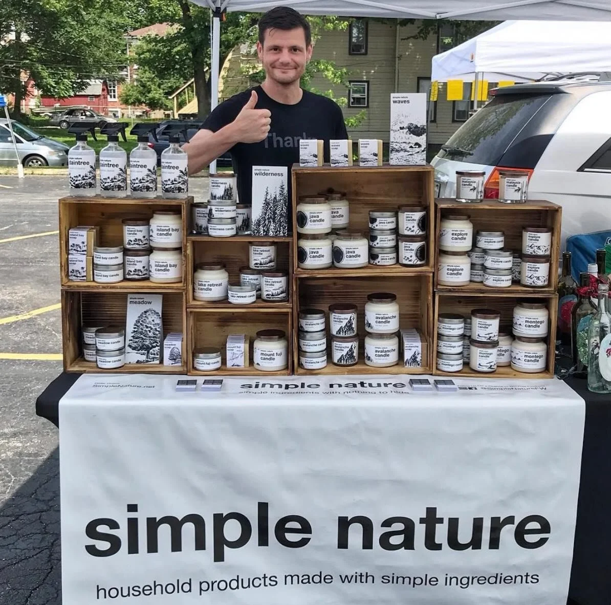 May is always a time for me to look back for me. Simple Nature started in May 2018, with a 3x6 table and a handsome young man with no clue what he was doing.
In a lot of ways, everything feels the same. But you don&rsquo;t notice all the small change