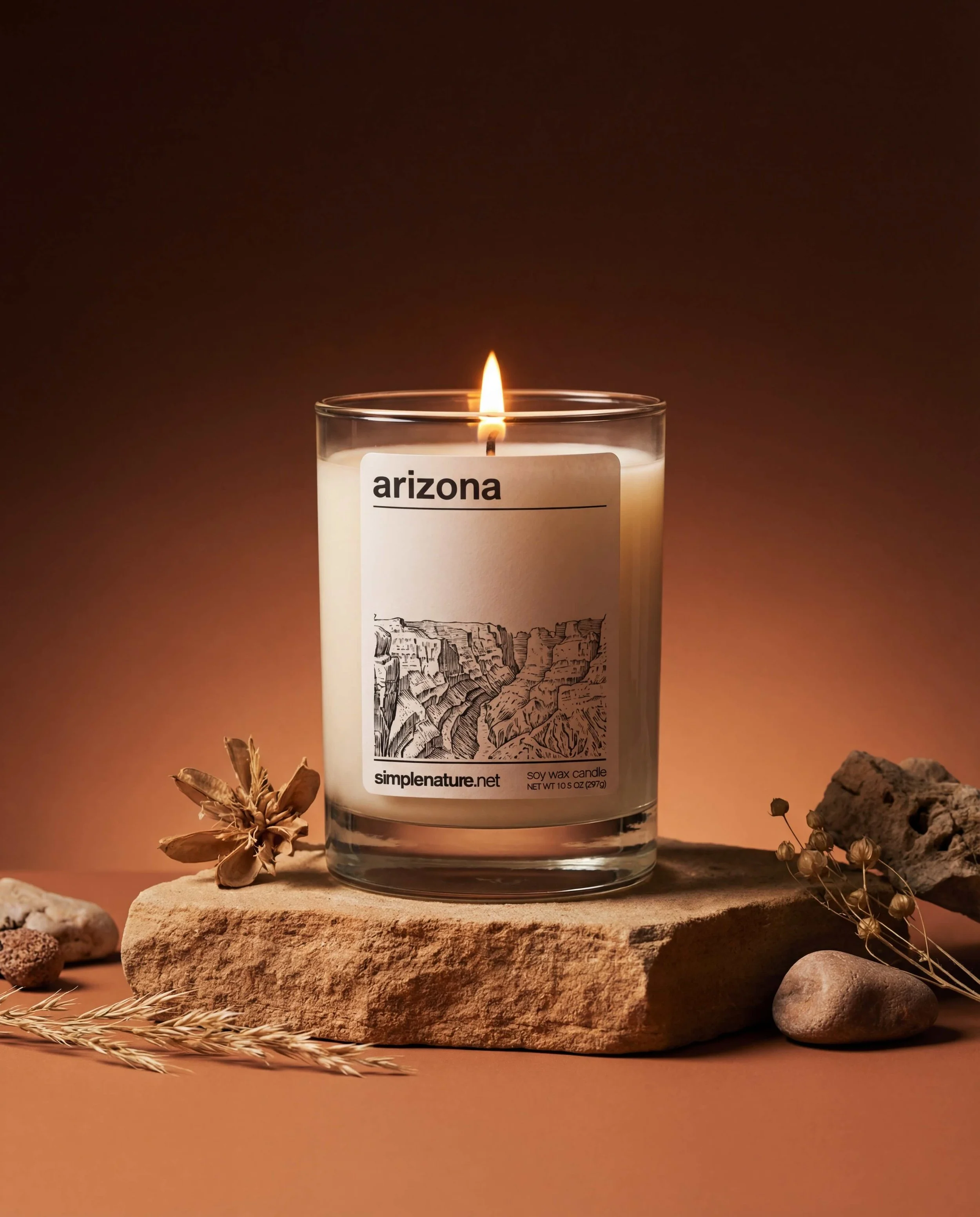Arizona-Soy-Wax-Candle-Safe-Non-Toxic-Home-Decor-on-Rock-sandstone-nature.jpeg