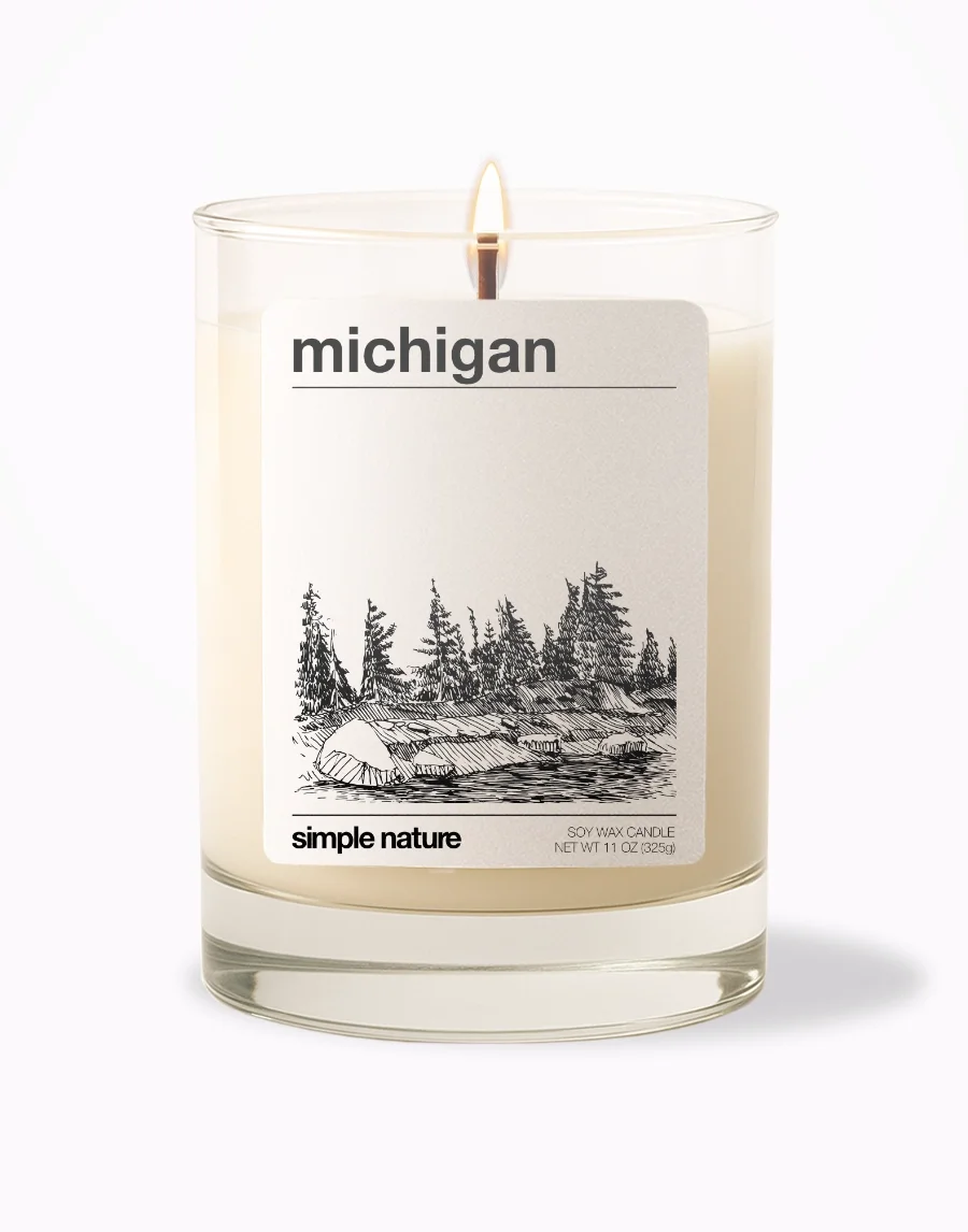 Michigan-Front-On-Simple-Nature-Soy-Wax-Candle.webp