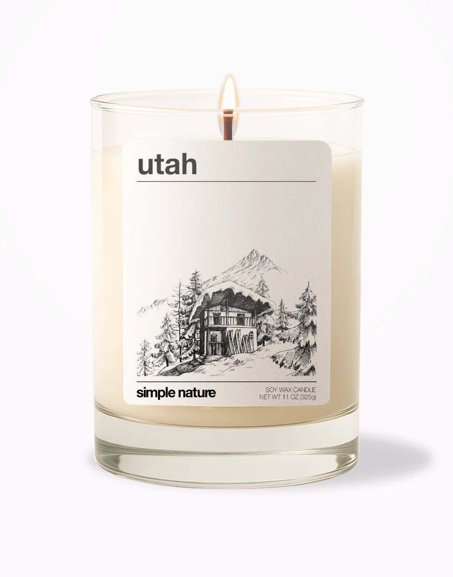 Utah-Front-On-Simple-Nature-Soy-Wax-Candle.webp