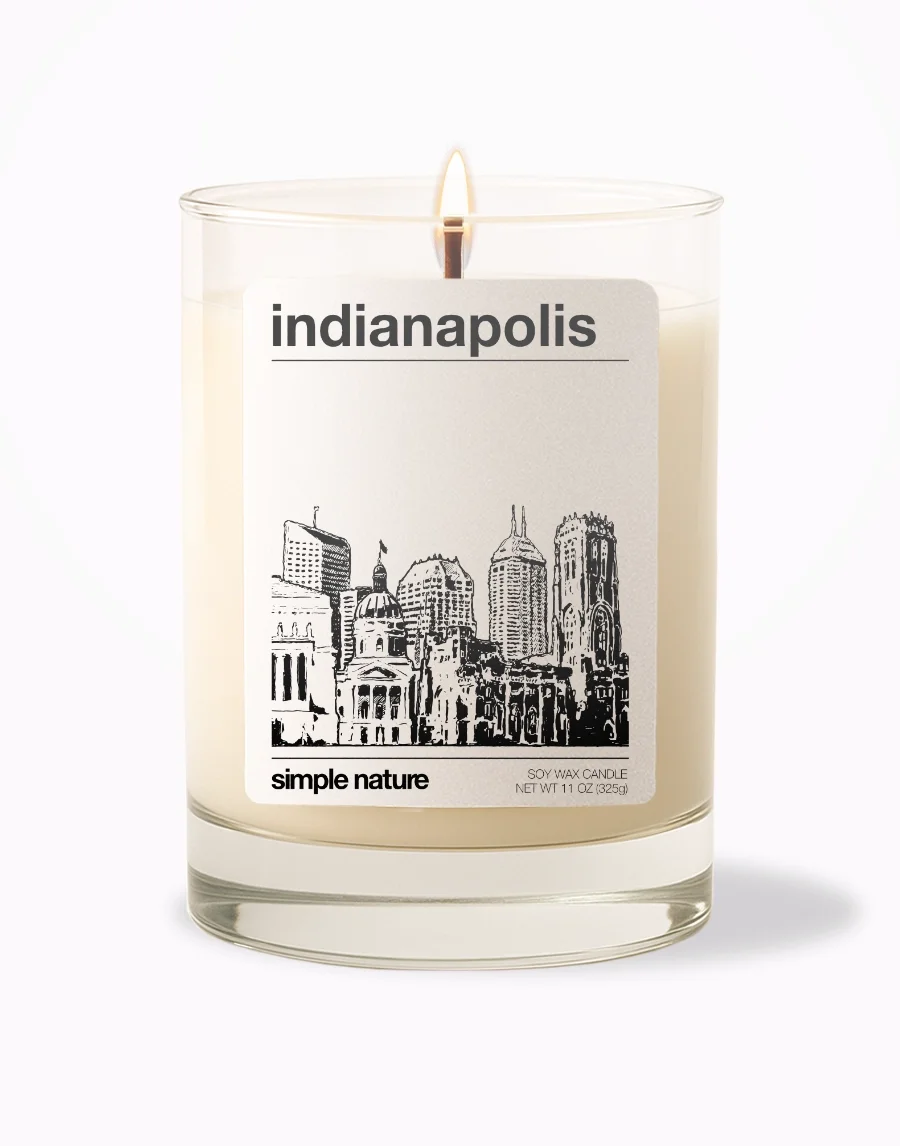 Indianapolis-Front-On-Simple-Nature-Soy-Wax-Candle.webp
