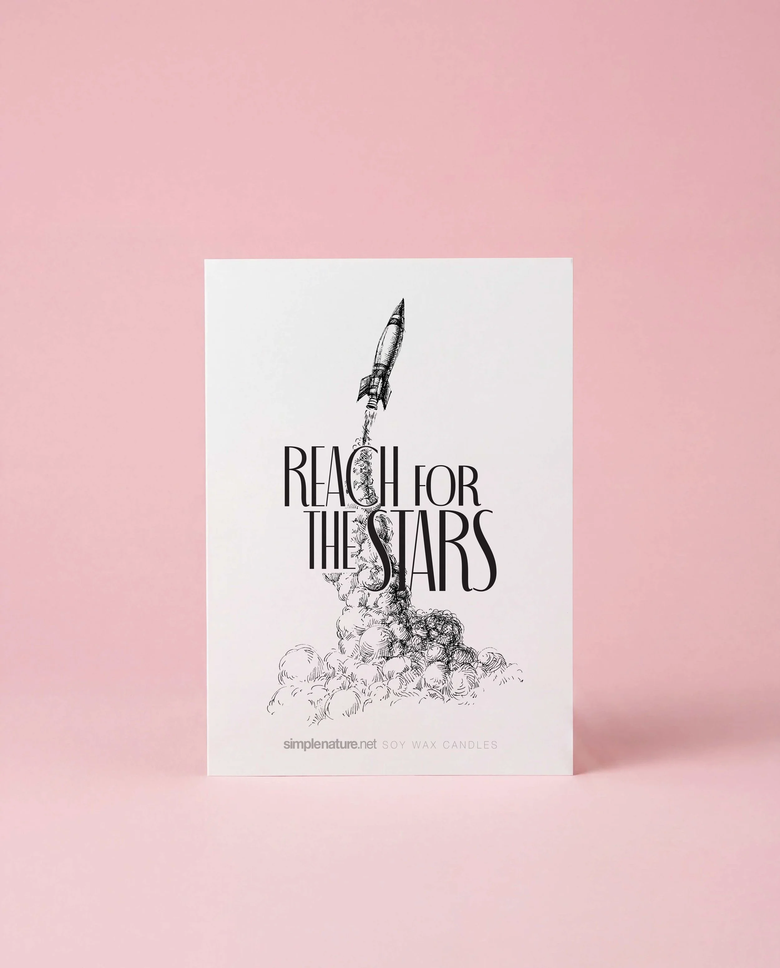 REACH FOR THE STARS CARD