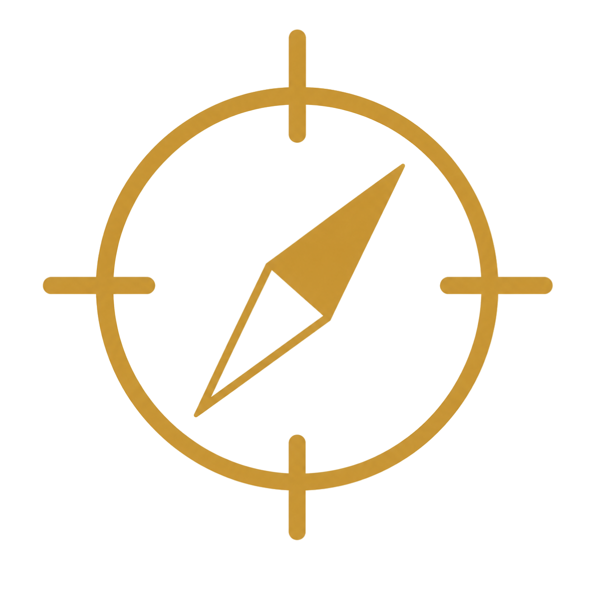 A gauge meter with an arrow pointing to the 2 o'clock position, inside a circular frame with markings.