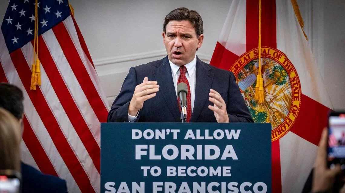 DeSantis supports push to move homeless people off streets and into monitored camps