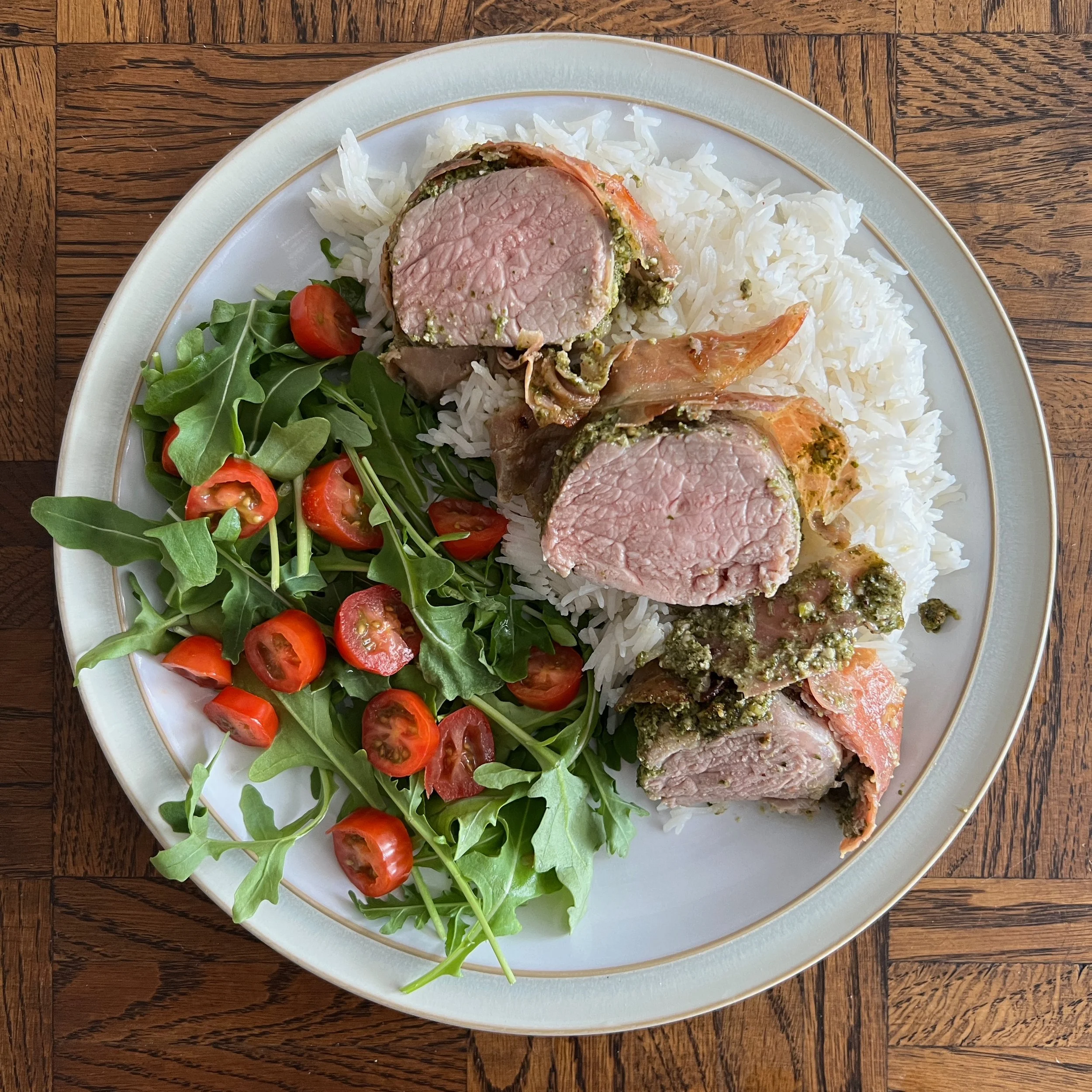 Pork Loin with Pesto and Prosciutto — GFKitchen.London