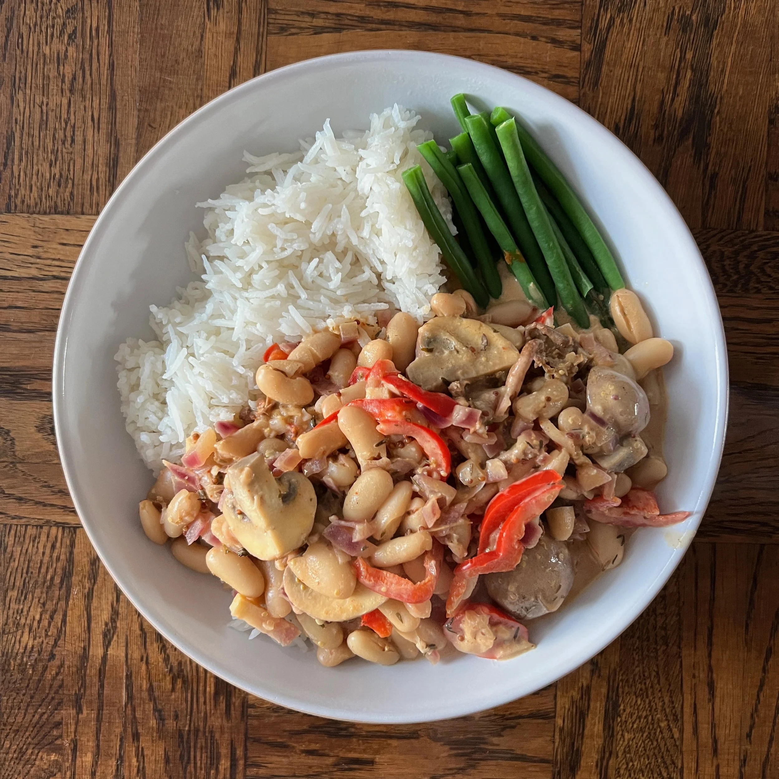 Mushroom and Butter Bean Stroganoff — GFKitchen.London