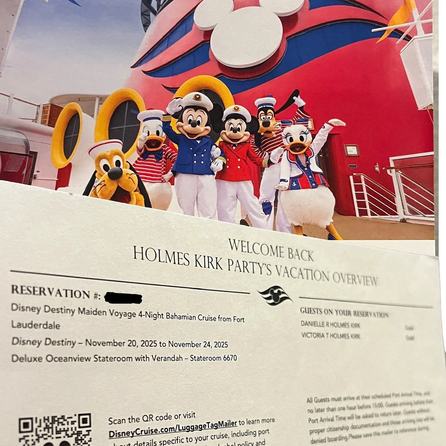 So close to our first maiden cruise! Just 19 more days until we set sail on the brand new Disney Destiny! Let us know what you want us to show in our videos! 📺

#disneycruiseline #youtube #disneydestiny #maidenvoyage #cruise #cruiselife