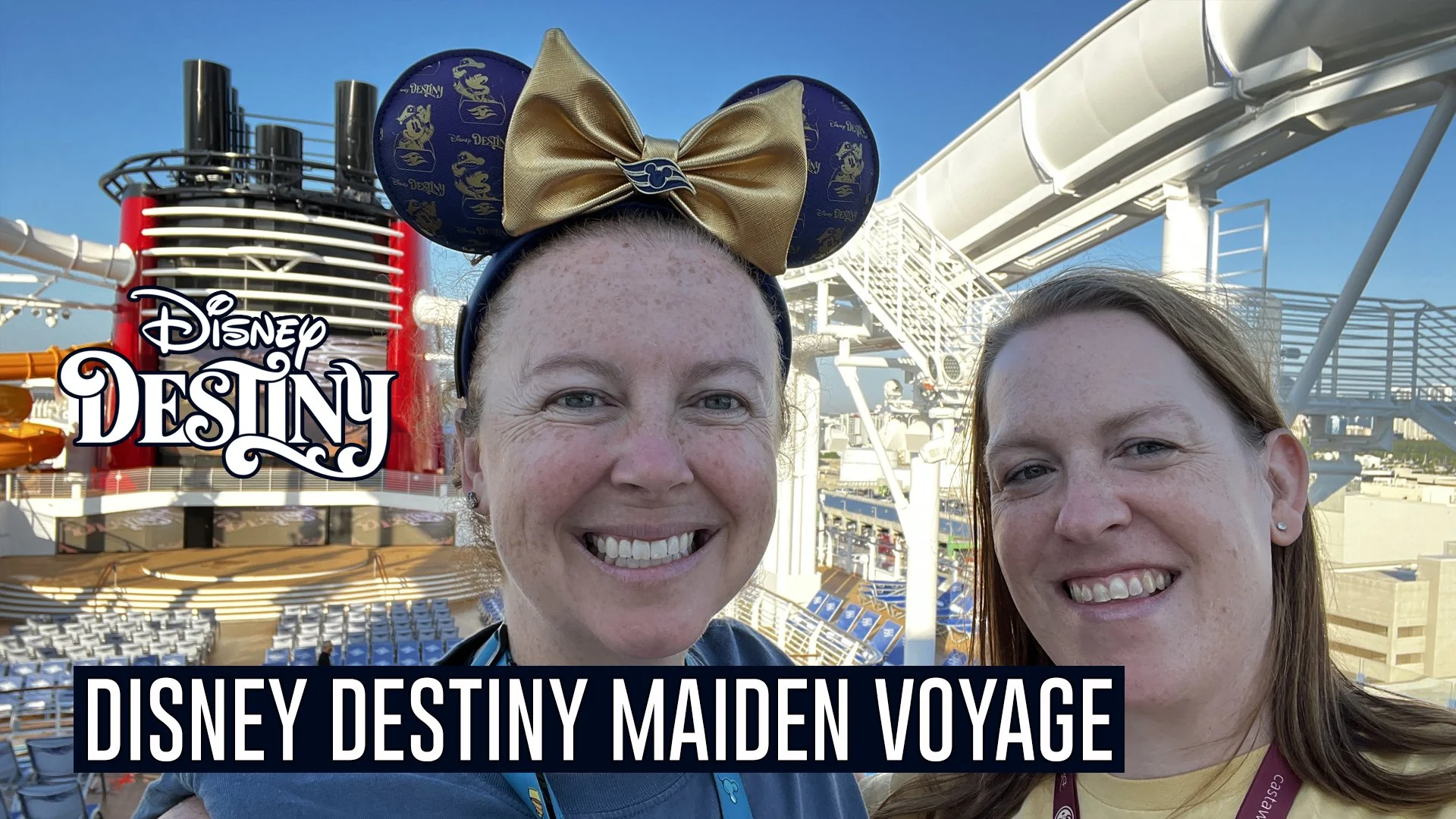 First Days on Disney Destiny Maiden Voyage!
