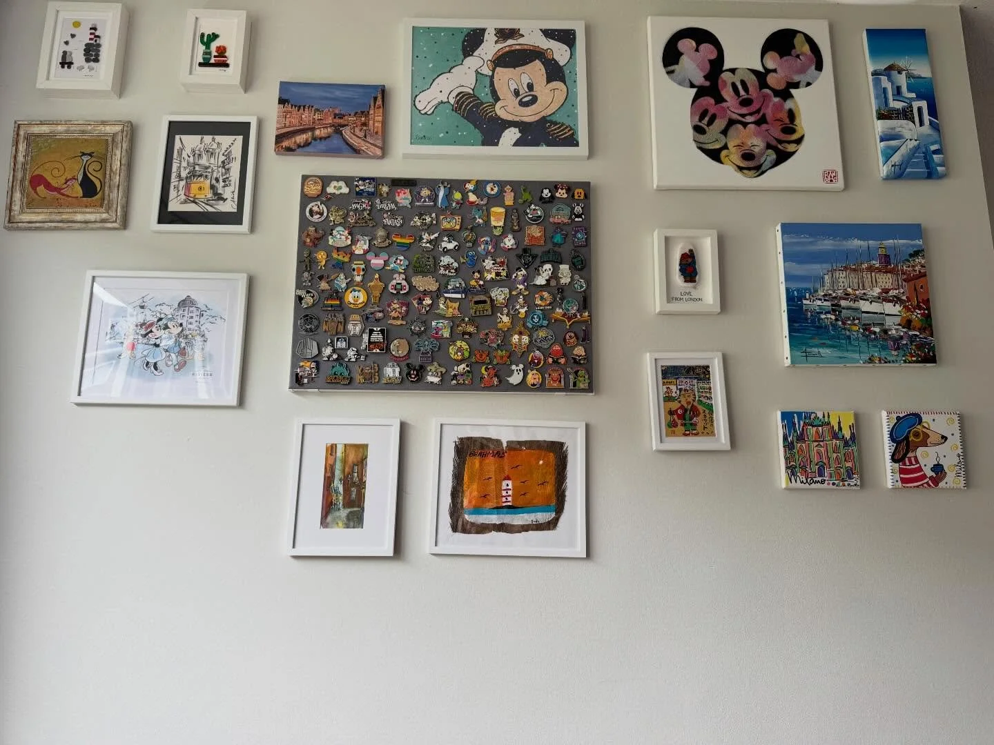 Every trip we take comes home with us &mdash; in the form of art. Tiny sketches from local artists, prints from castle gift shops, watercolor street scenes&hellip; our walls are basically a travel diary at this point.

Now we&rsquo;re curious: what d