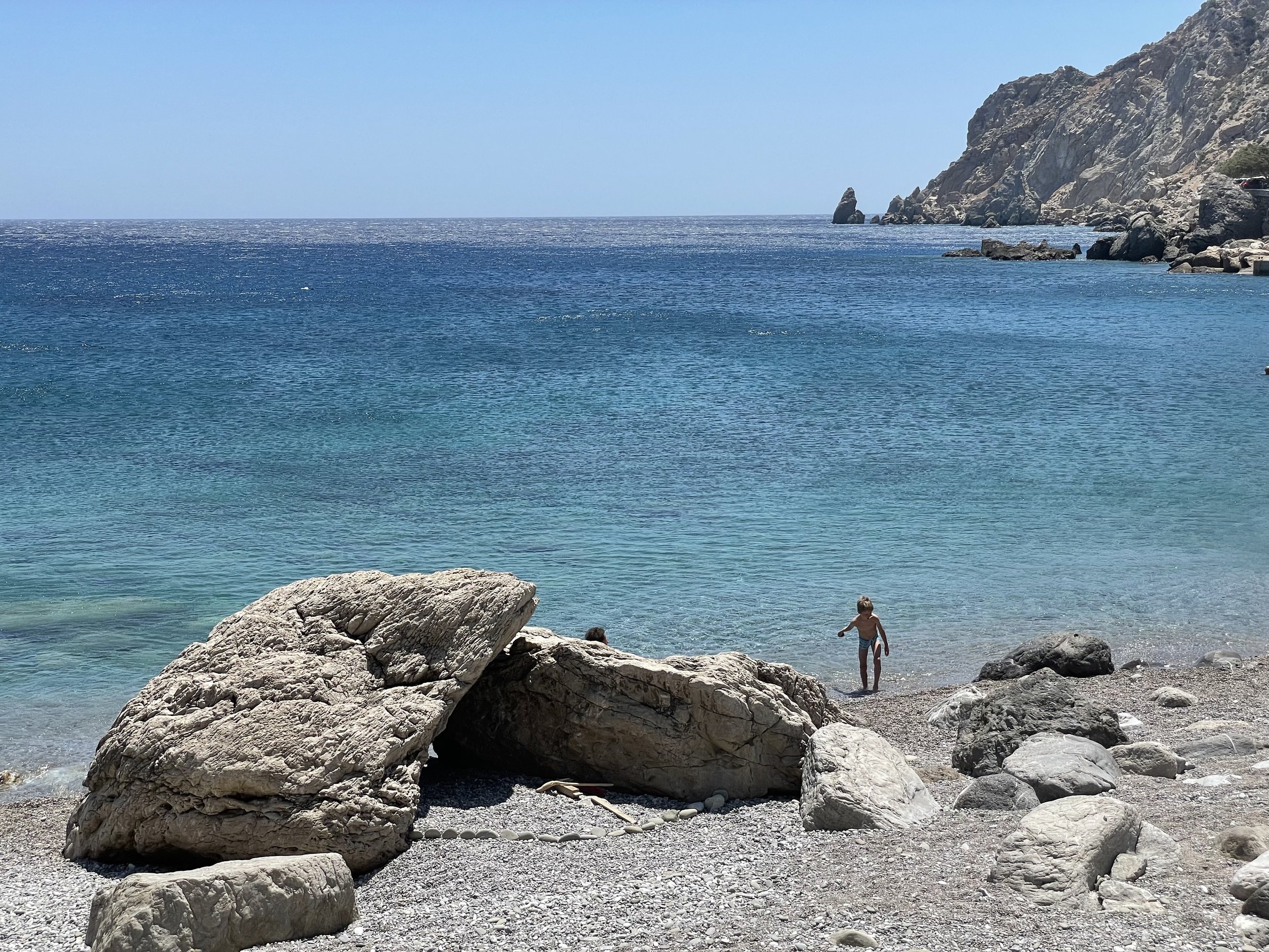 Paradise beach Agios Nikolaos on Karpathos