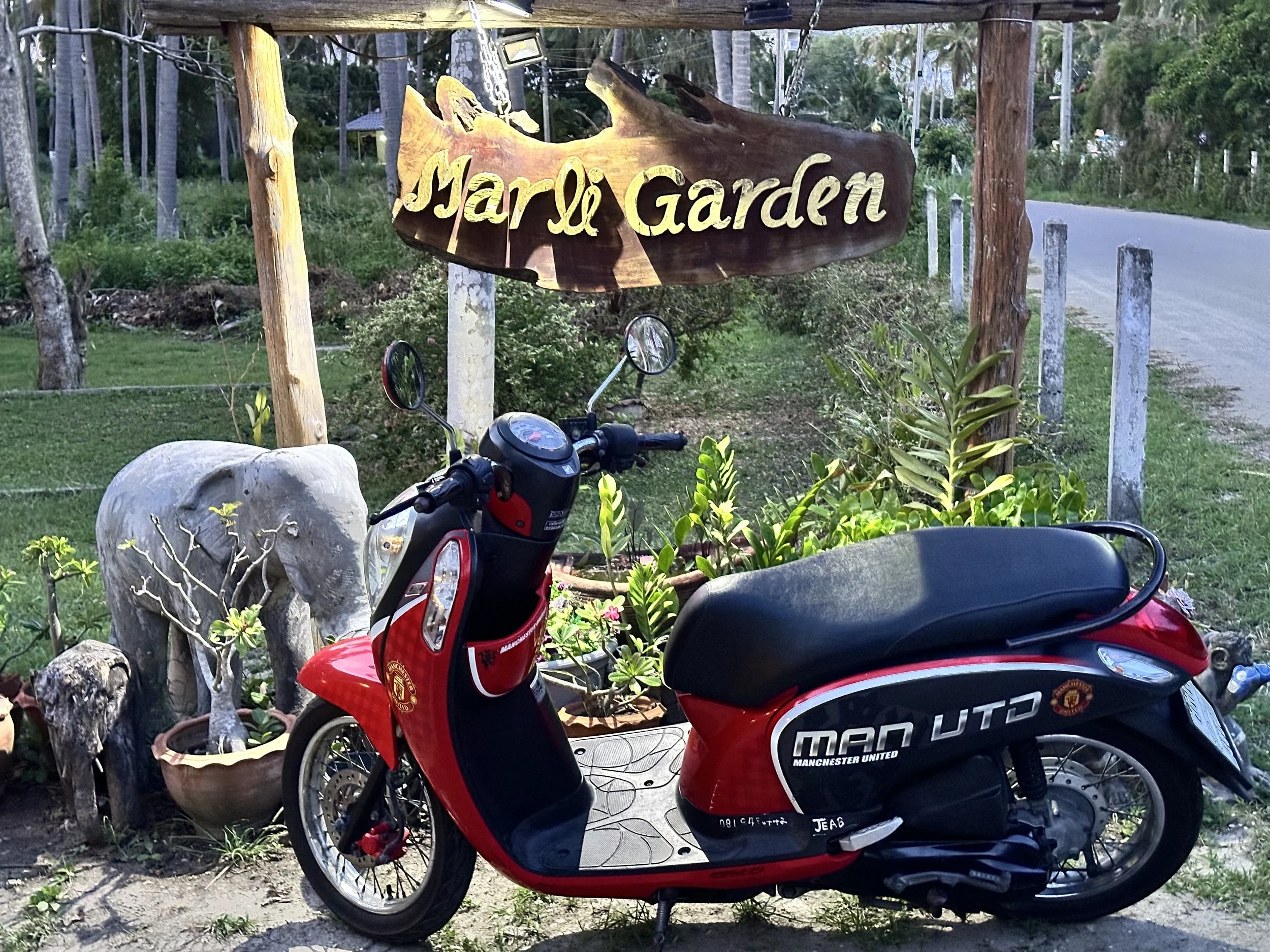 Dinner at Marli Garden