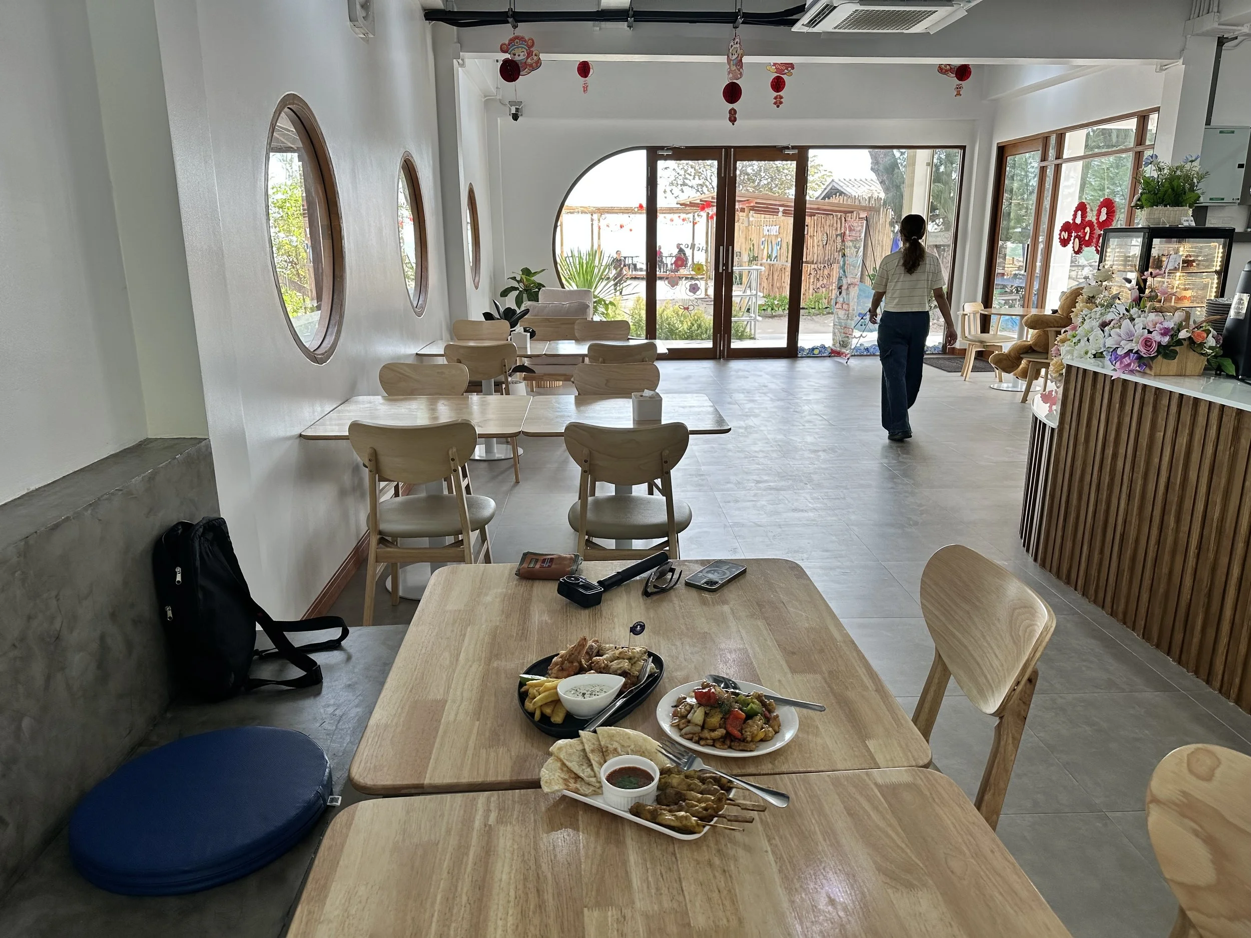 Octory cafe and restaurant at the sea. A new favourite family restaurant. 