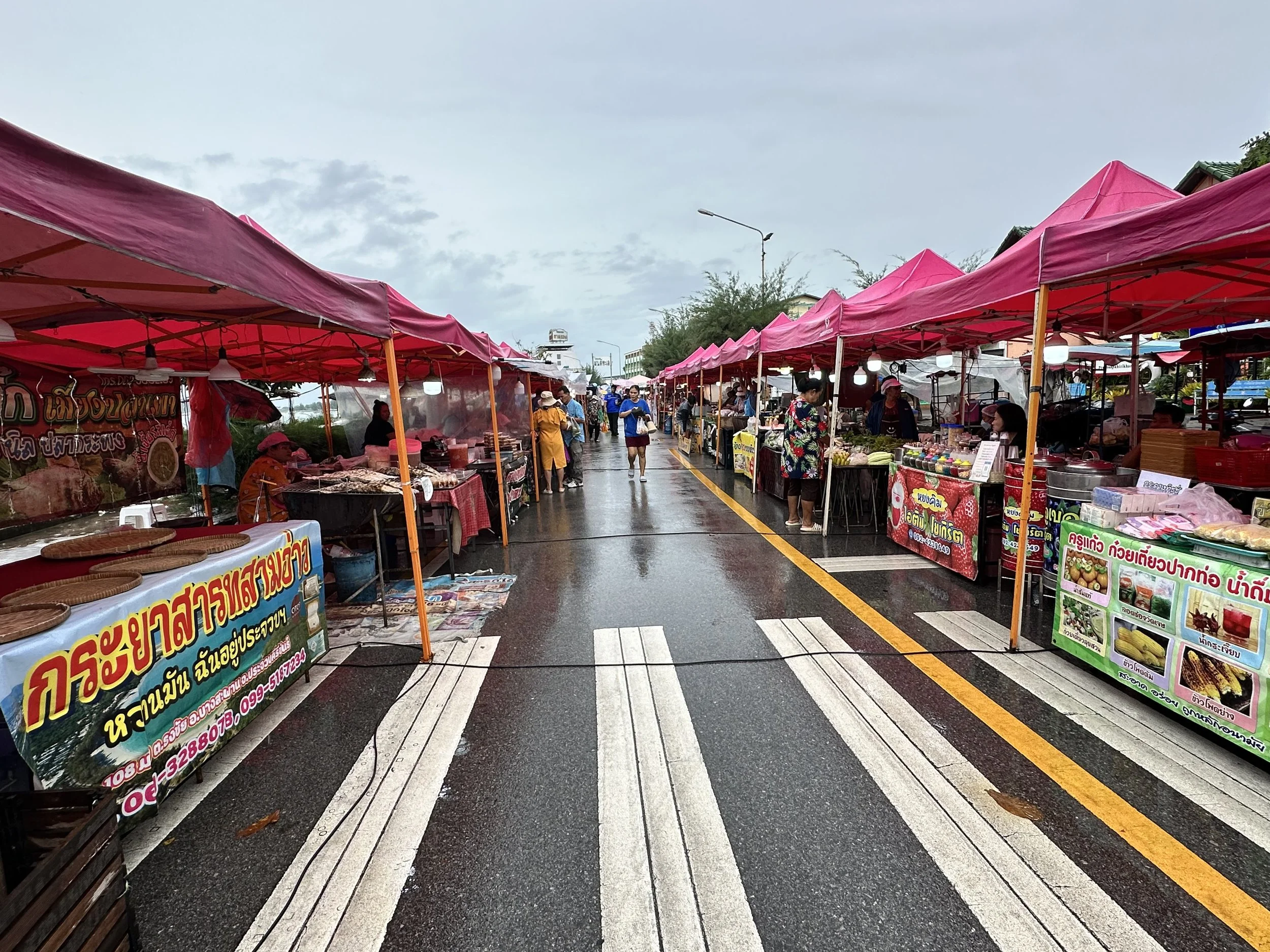 Prachuap weekend market. A must visit. 