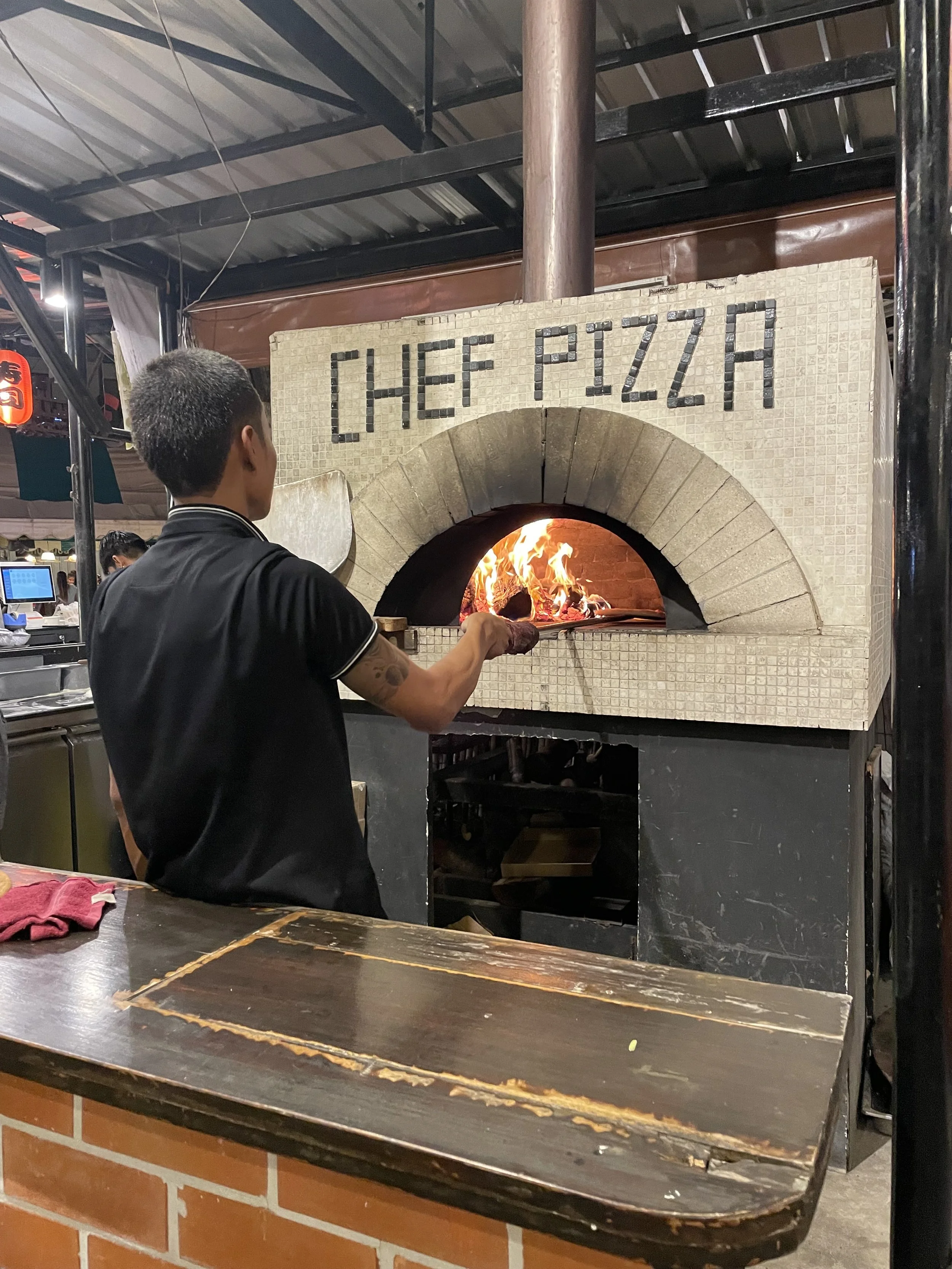 Ranchen pizza. Delicous!