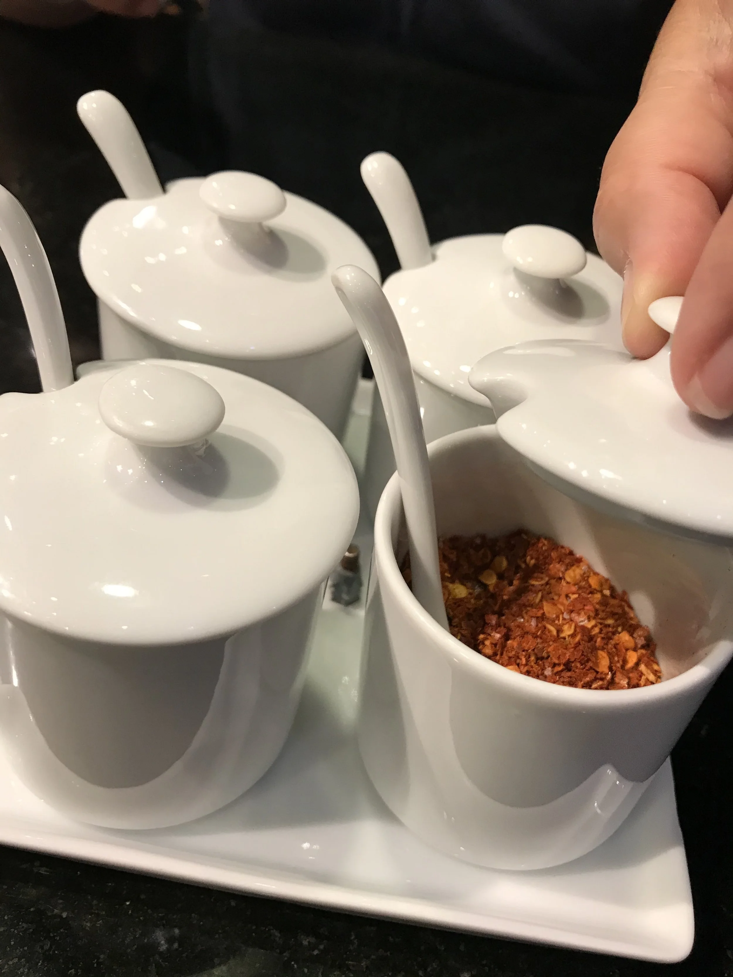 Spice it up with red chili. 