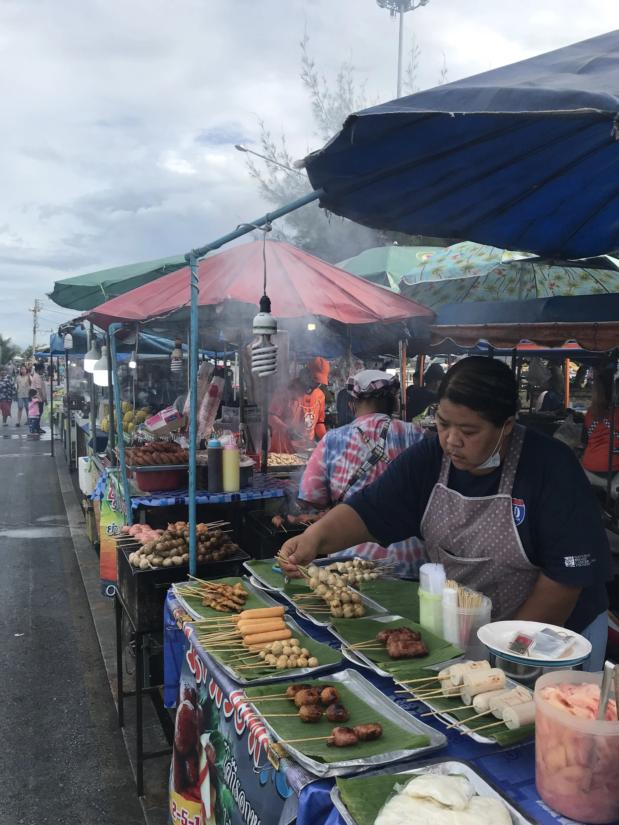 Prachuap Khiri Khan weekend market. 