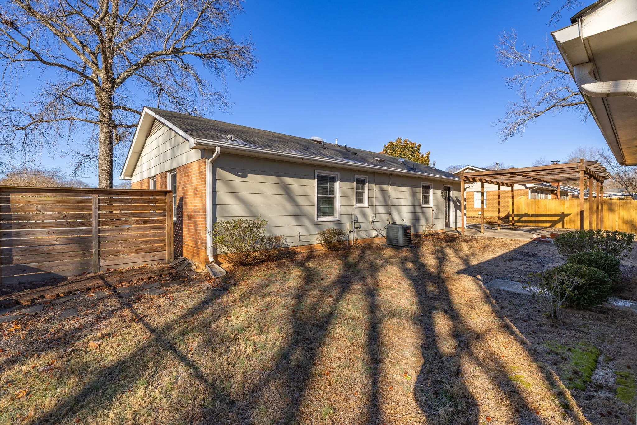 Quiet residential setting along Lawndale Drive in Greensboro NC
