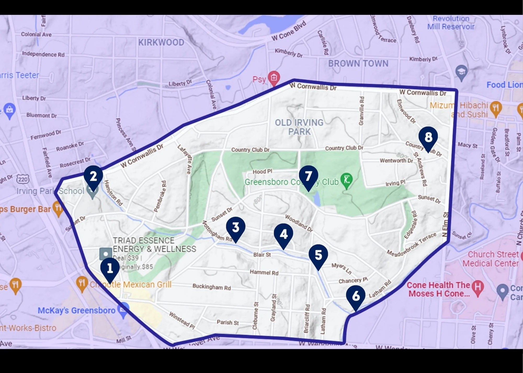Old Irving Park Greensboro NC: Historic Homes, Neighborhood Guide &amp; Why It’s One of the Best Places to Live in the Triad