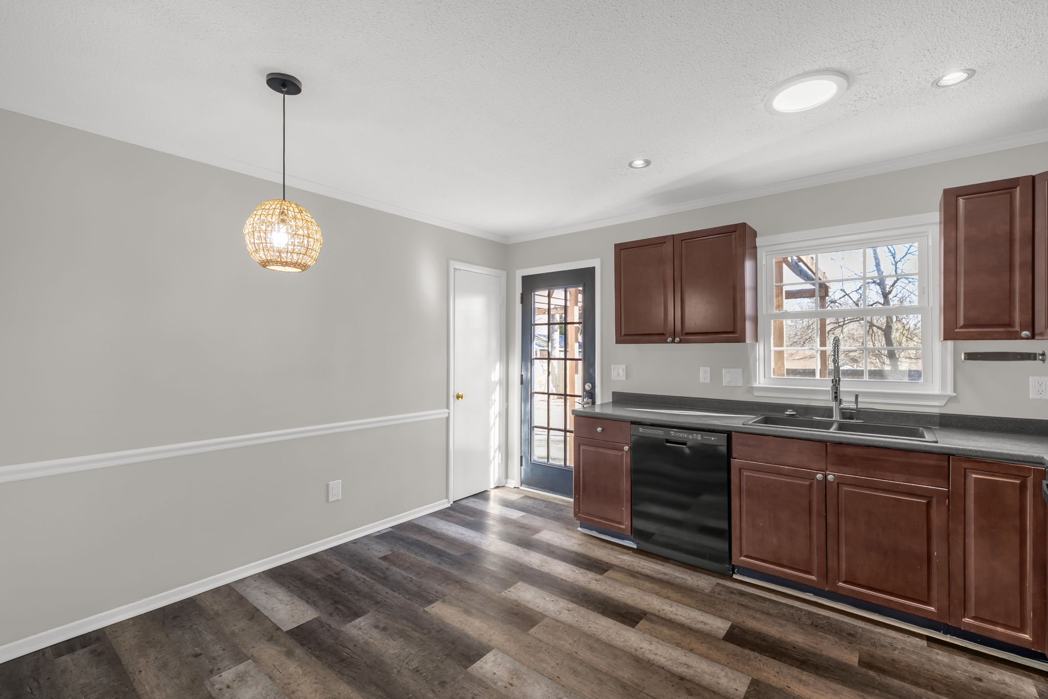 Kitchen at 5218 Lawndale Dr featuring ample cabinet storage and functional layout