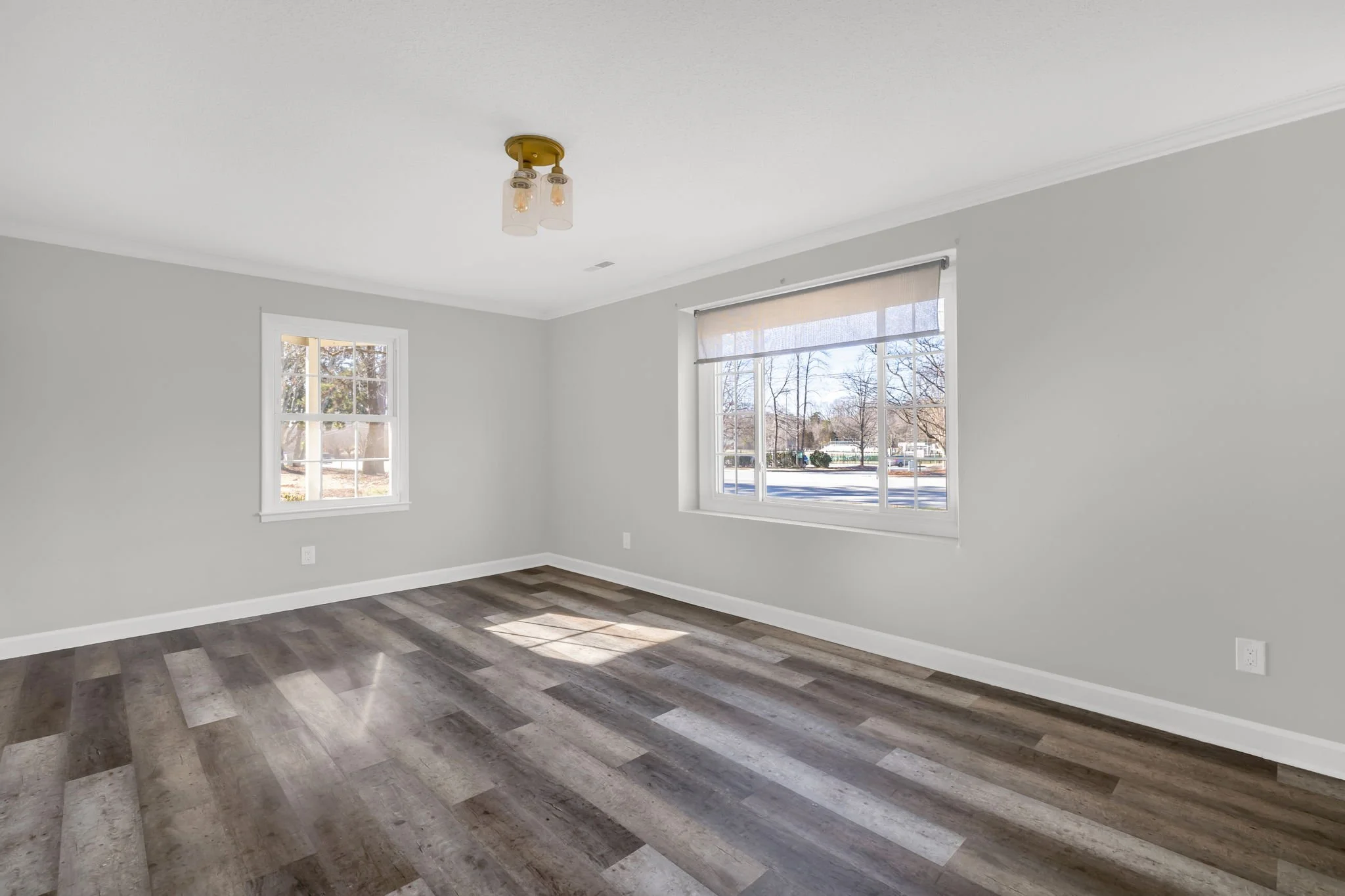 Spacious living area with flexible layout ideal for everyday living or entertaining