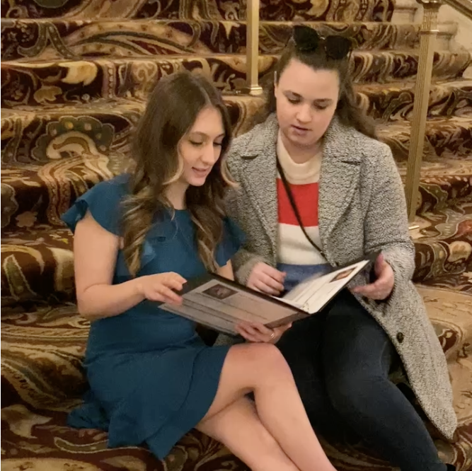 Audition coach working with student before audition