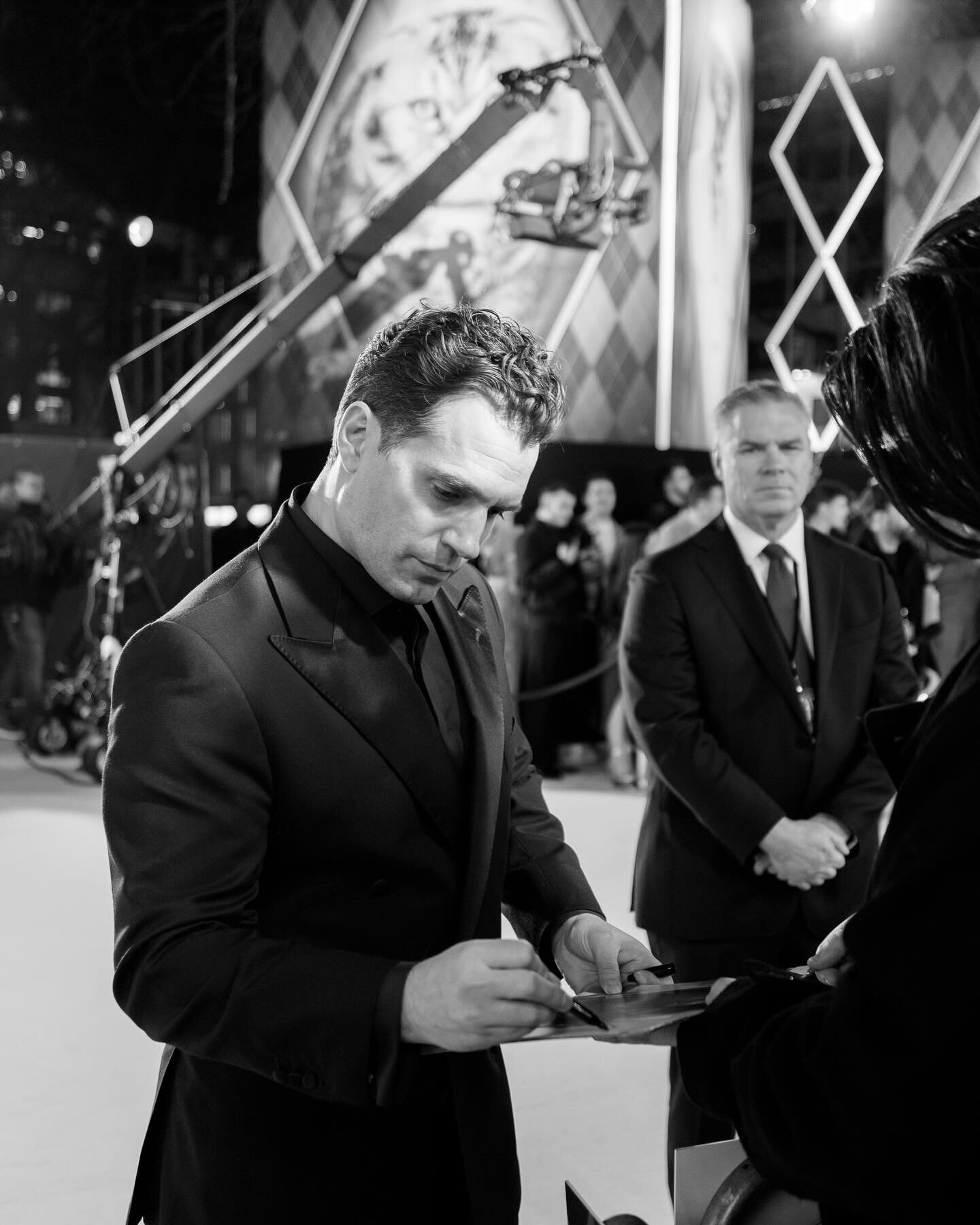 Some pics of the &ldquo;king of the nerds&rdquo; himself @henrycavill I photographed on the yellow carpet of the @argyllemovie premiere.