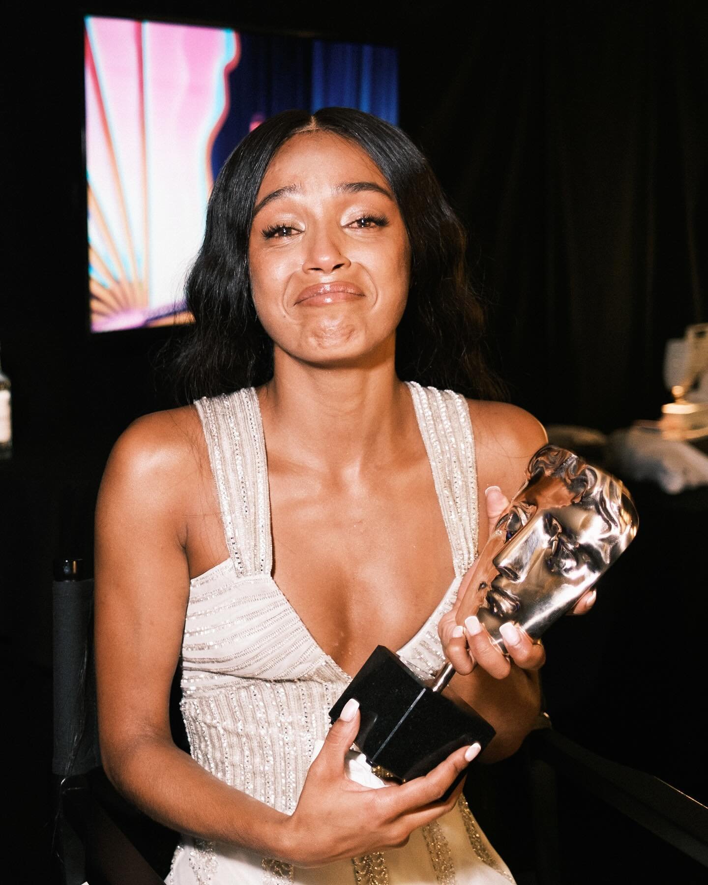 Congratulations @jasminejobson on her first @bafta win #baftatv #jasminejobson