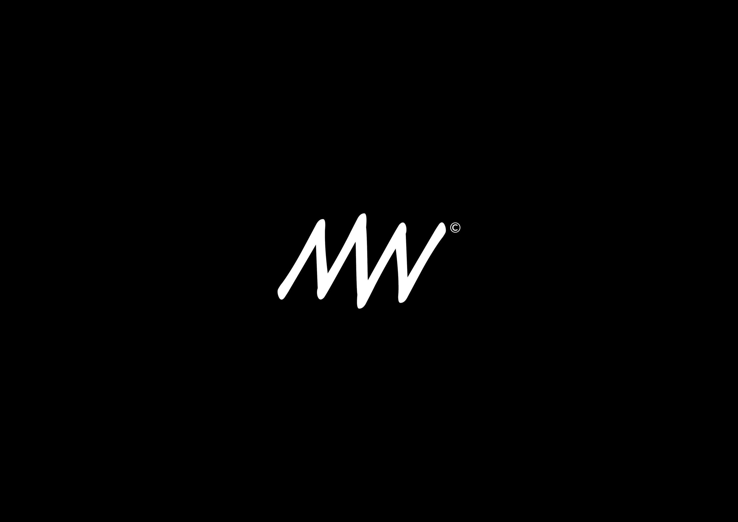 Black background with white handwritten text that reads "MAY"