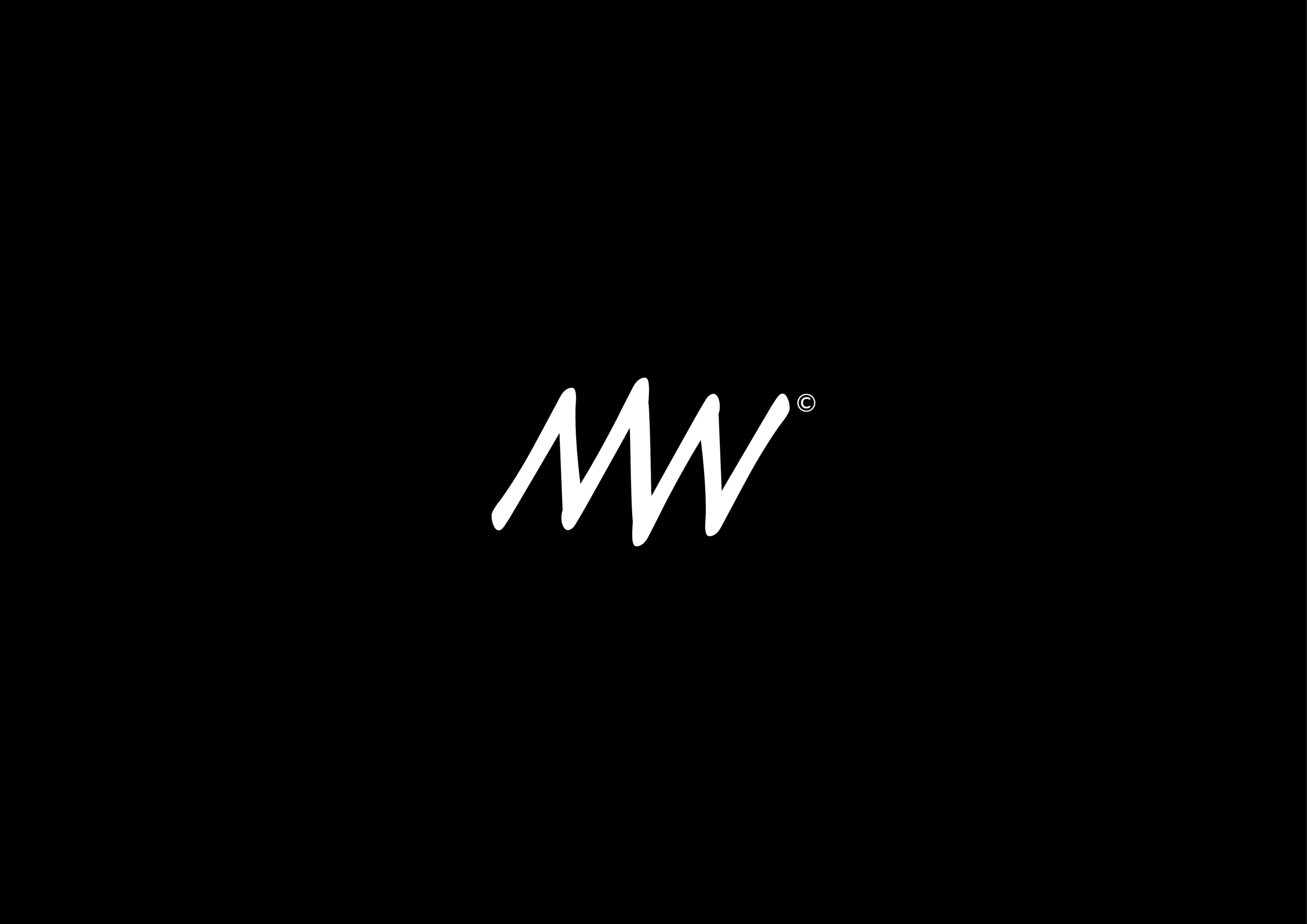 Black background with the white text 'Mia' in stylized handwriting.