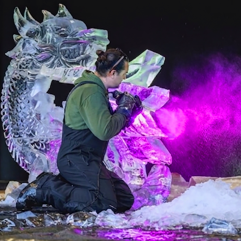 Colin Ice Sculptor Tampa Carving