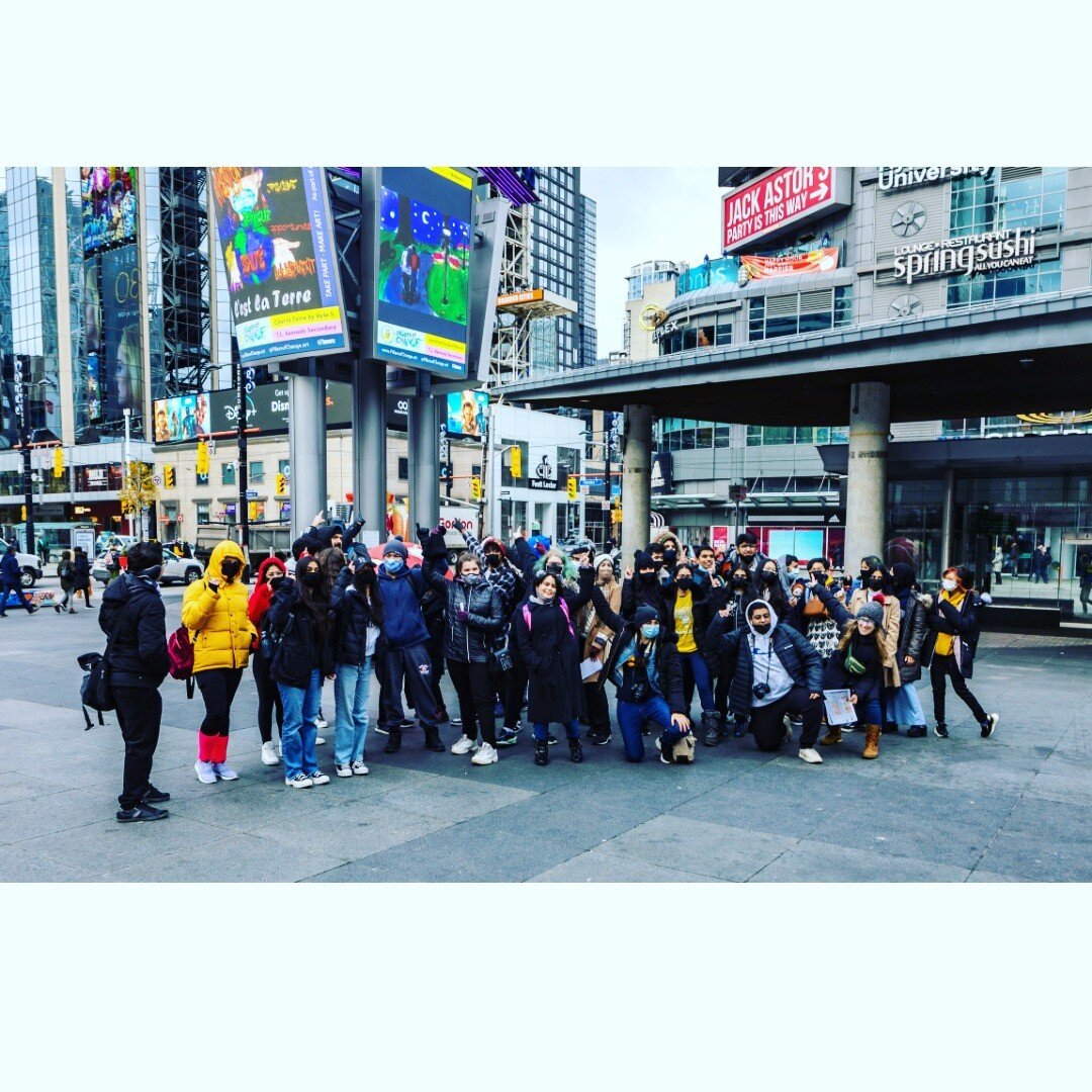 On November 26th, No.9 showcased Pillars of Change as part of ArtworxTO: Toronto&rsquo;s Year of Public Art 2021-2022 on 10 digital billboards in Yonge-Dundas Square. Pillars of Change is a participatory public art initiative which asks: &ldquo;What 