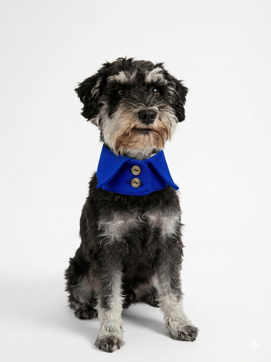 Hundekragen Blue
