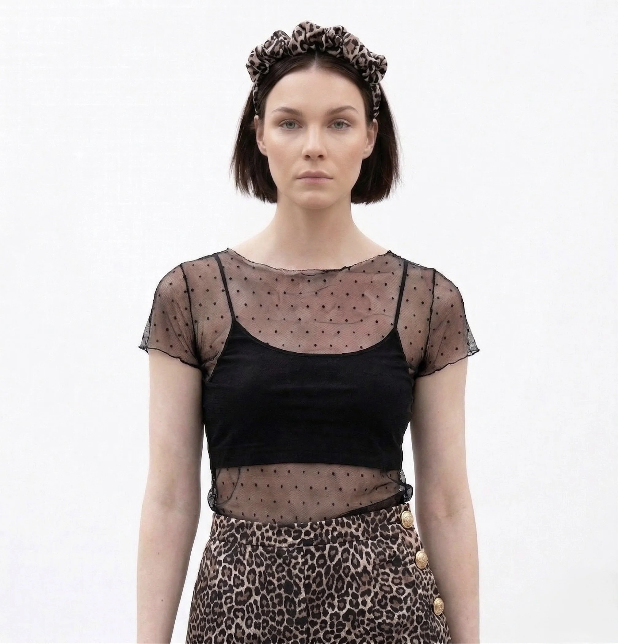 Transparentes Oberteil