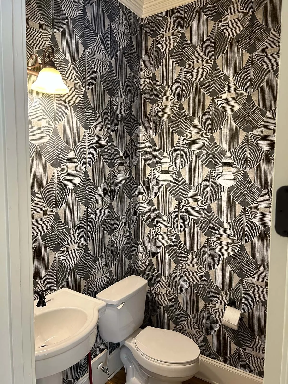 residential wallpaper installation