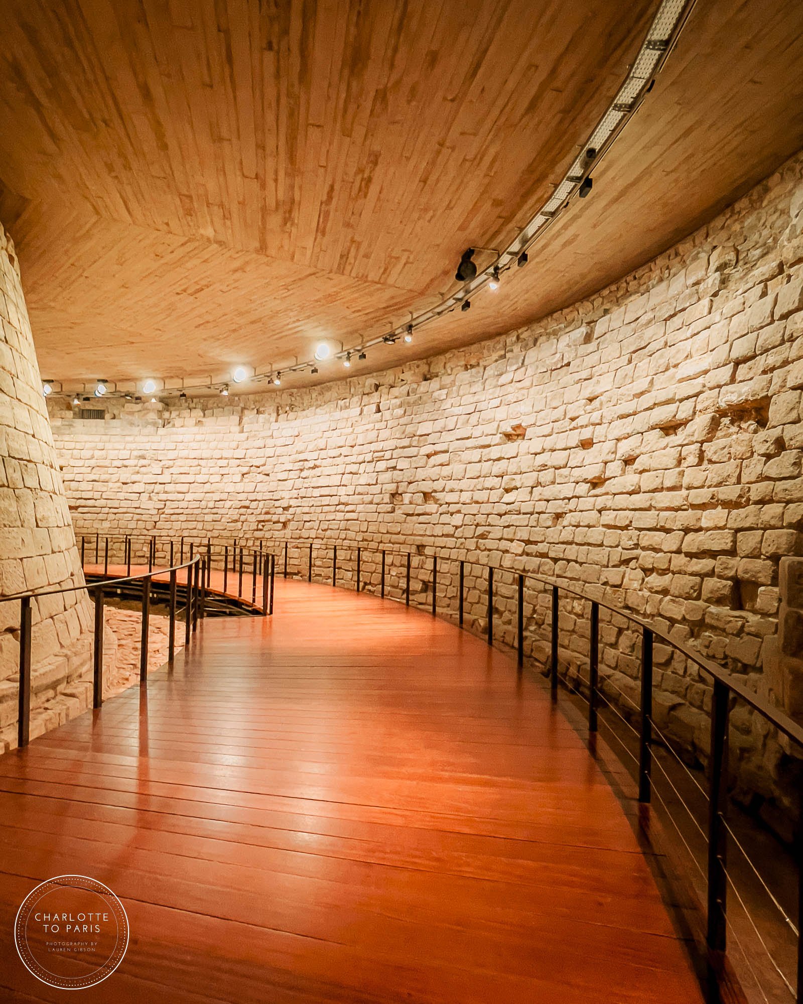 Underground Paris City Walls, Louvre